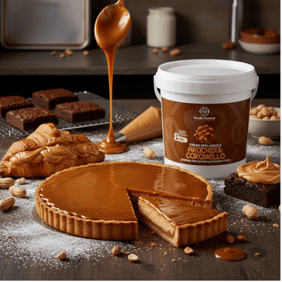 Arachidi e Caramello Crema Spalmabile Artigianale - Mado Ho.re.ca