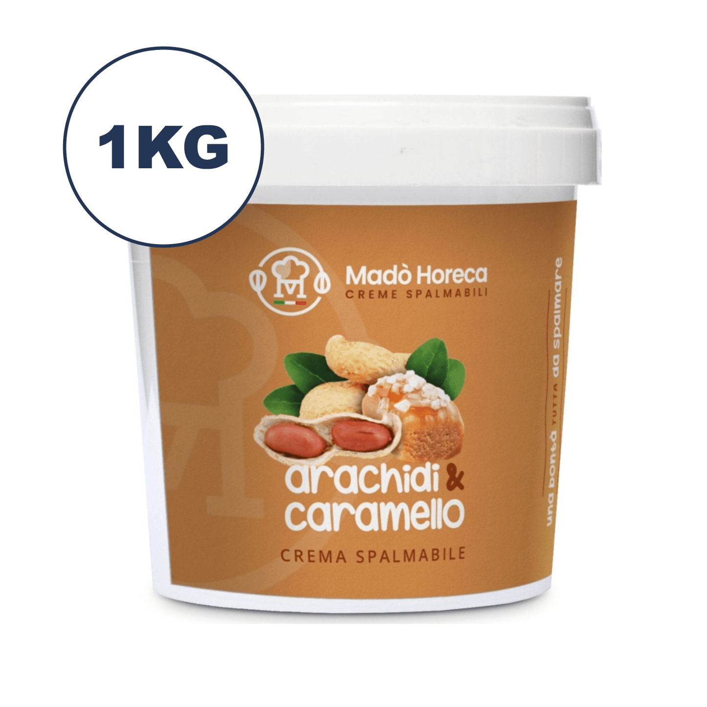 Arachidi e Caramello Crema Spalmabile Artigianale - Mado Ho.re.ca