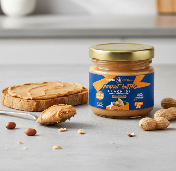 Espositore Mini Barattoli di Peanut Butter - 24pz - Mado Ho.re.ca