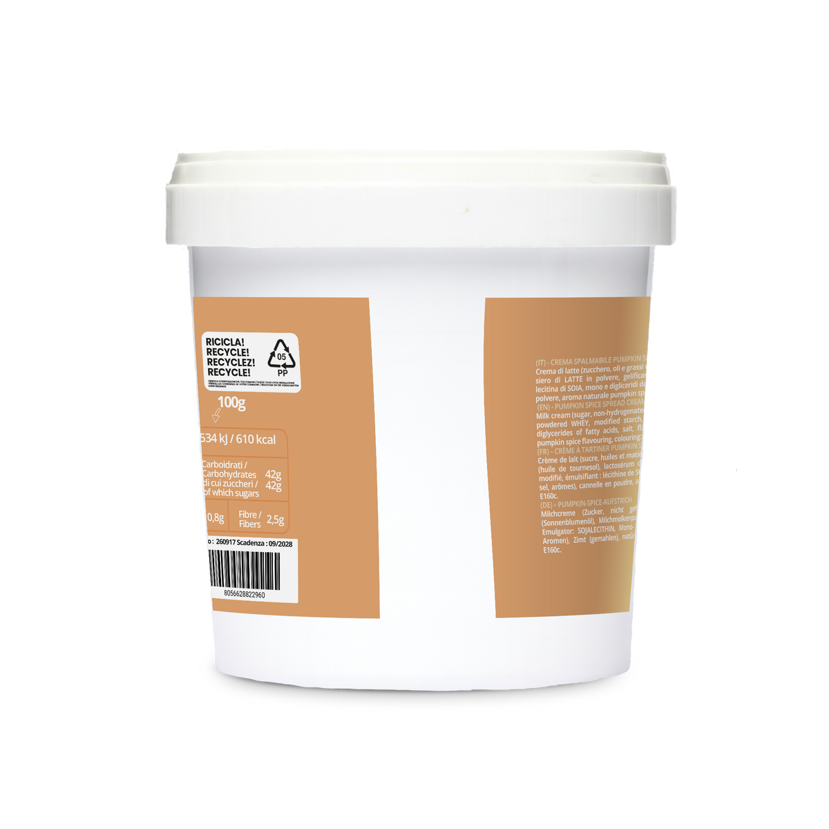 Pumpkin Spice Crema Spalmabile Artigianale