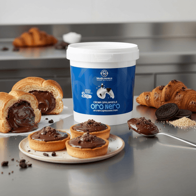 Oro Nero Crema Spalmabile Artigianale - Mado Ho.re.ca