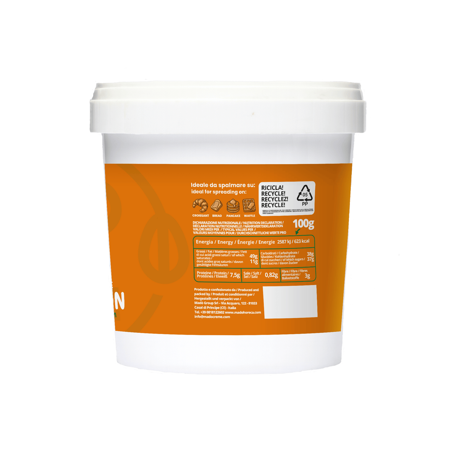 Plusmoon Crema Spalmabile Artigianale - Mado Ho.re.ca