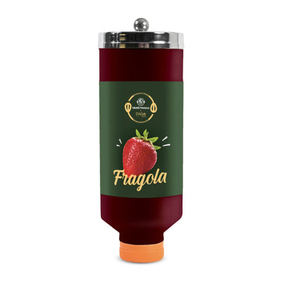 REFILL DI CREMA SPALMABILE AL GUSTO FRAGOLA "BOTTIGLIA DA 700GR" - Mado Ho.re.ca