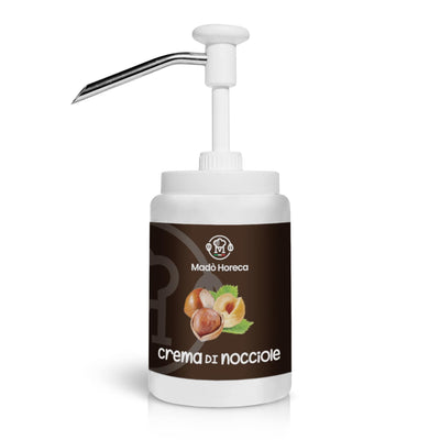 RICARICA EROGATORE Crema di Nocciole 8% 1kg - Mado Ho.re.ca