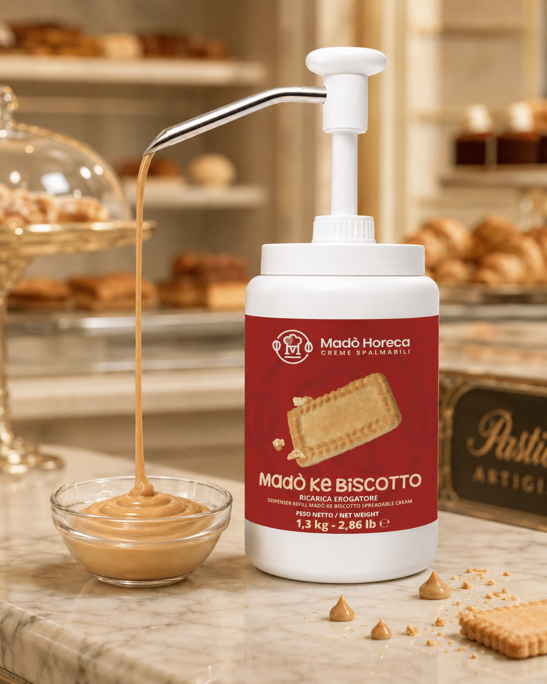 RICARICA EROGATORE Madò Ke Biscotto 1,3kg - Mado Ho.re.ca