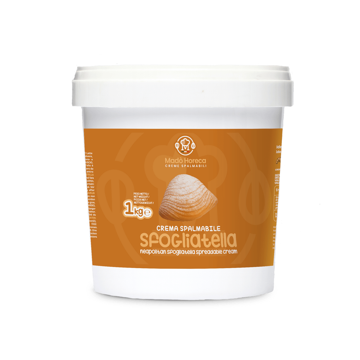 Sfogliatella Crema Spalmabile Artigianale - Mado Ho.re.ca