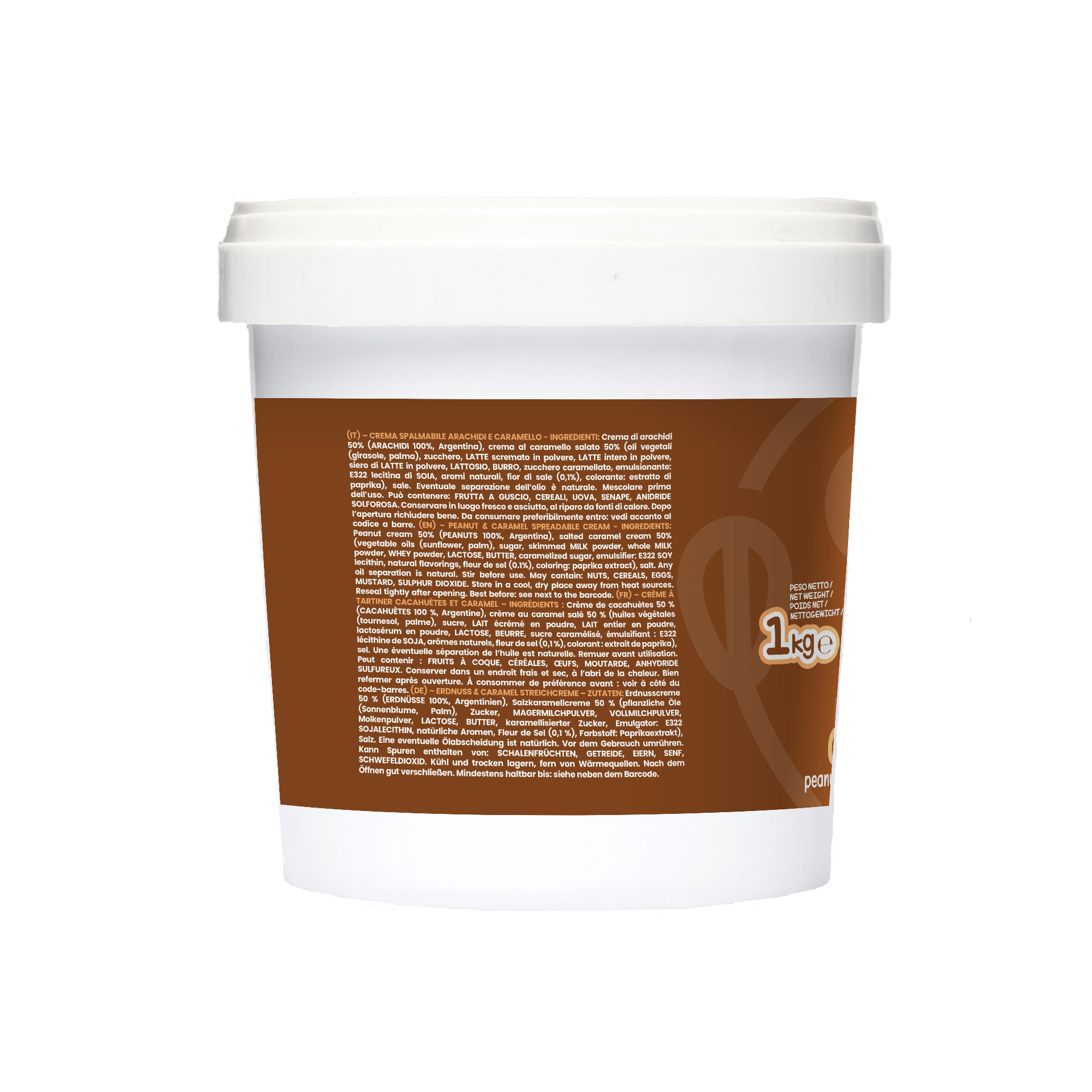 Arachidi e Caramello Crema Spalmabile Artigianale - Mado Ho.re.ca