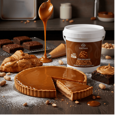 Arachidi e Caramello Crema Spalmabile Artigianale - Mado Ho.re.ca