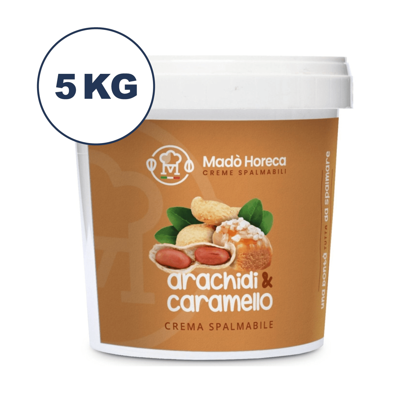 Arachidi e Caramello Crema Spalmabile Artigianale - Mado Ho.re.ca