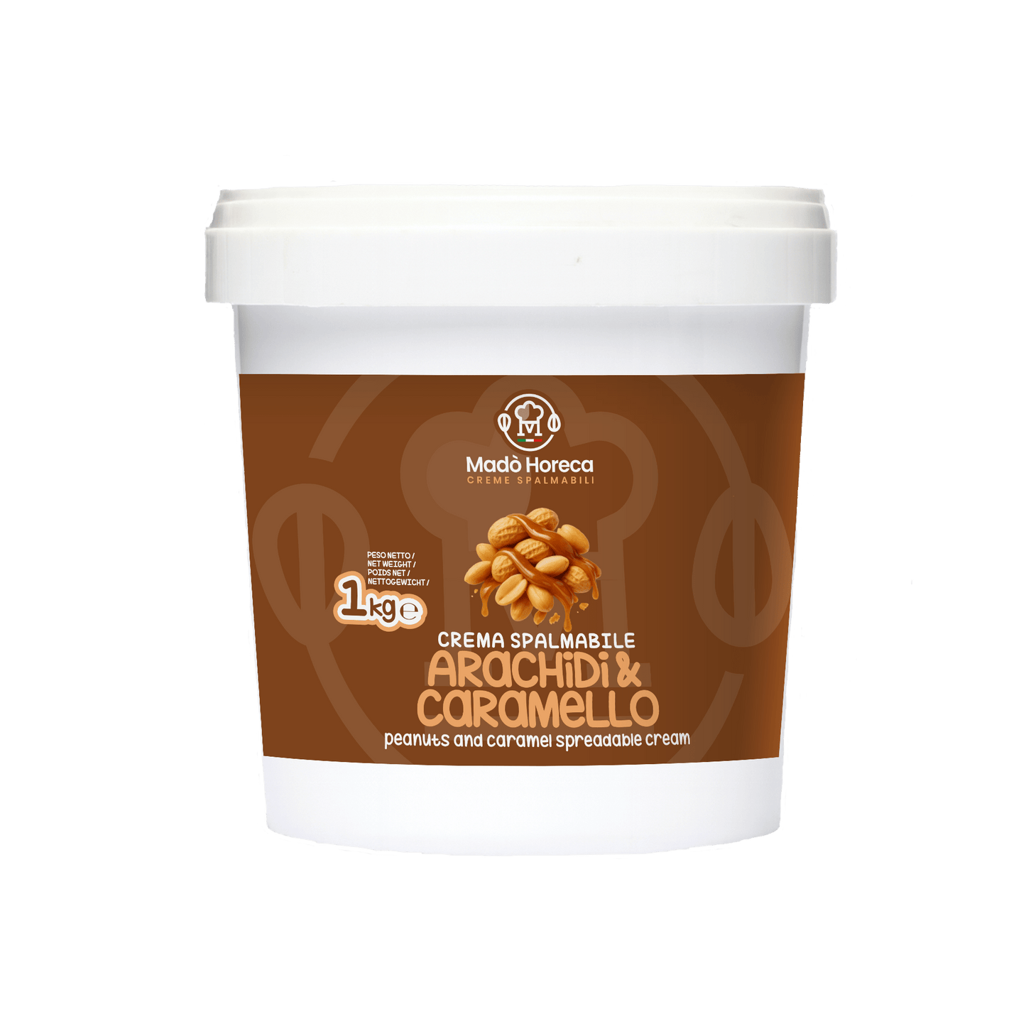 Arachidi e Caramello Crema Spalmabile Artigianale - Mado Ho.re.ca