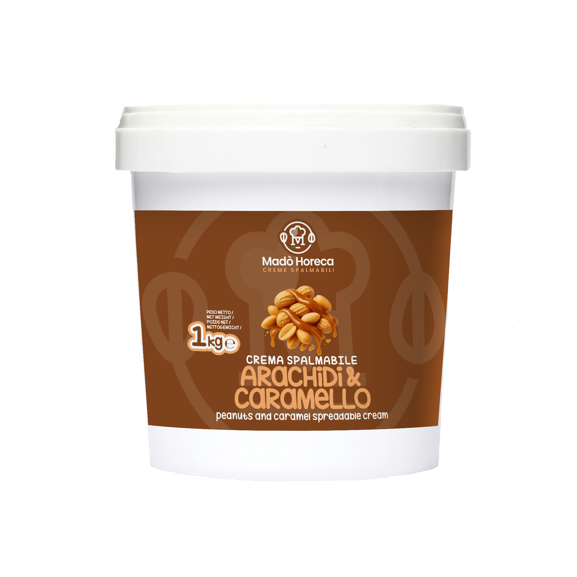 Arachidi e Caramello Crema Spalmabile Artigianale - Mado Ho.re.ca