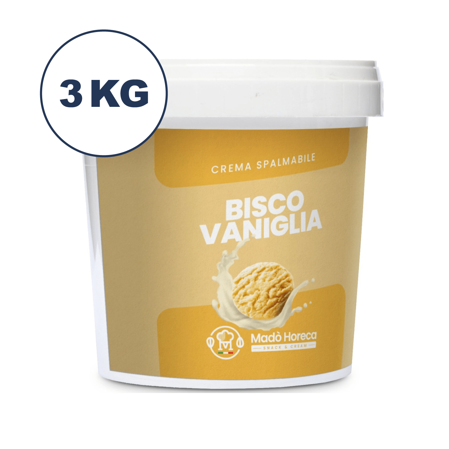 Bisco Vaniglia Crema Spalmabile Artigianale - Mado Ho.re.ca