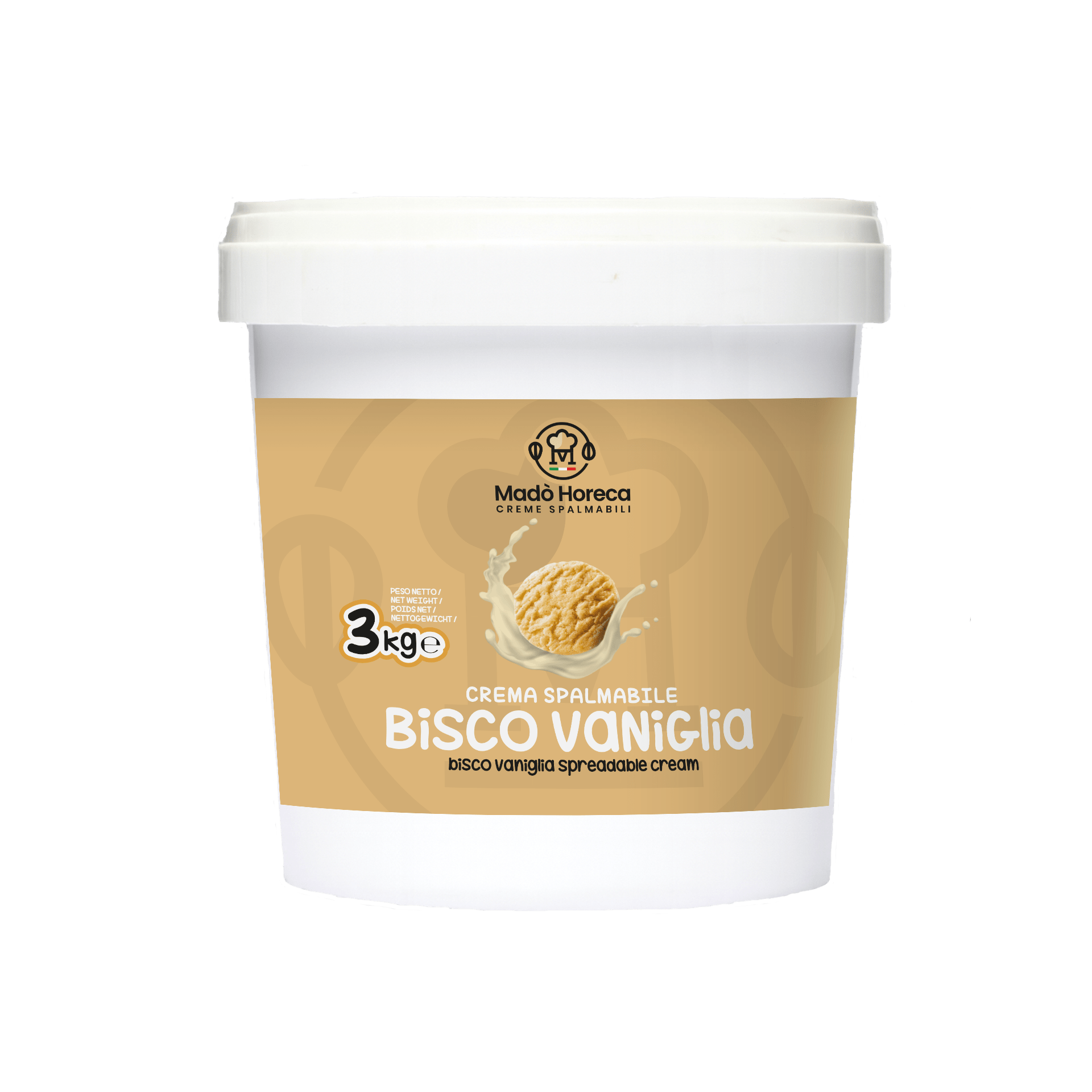 Bisco Vaniglia Crema Spalmabile Artigianale - Mado Ho.re.ca