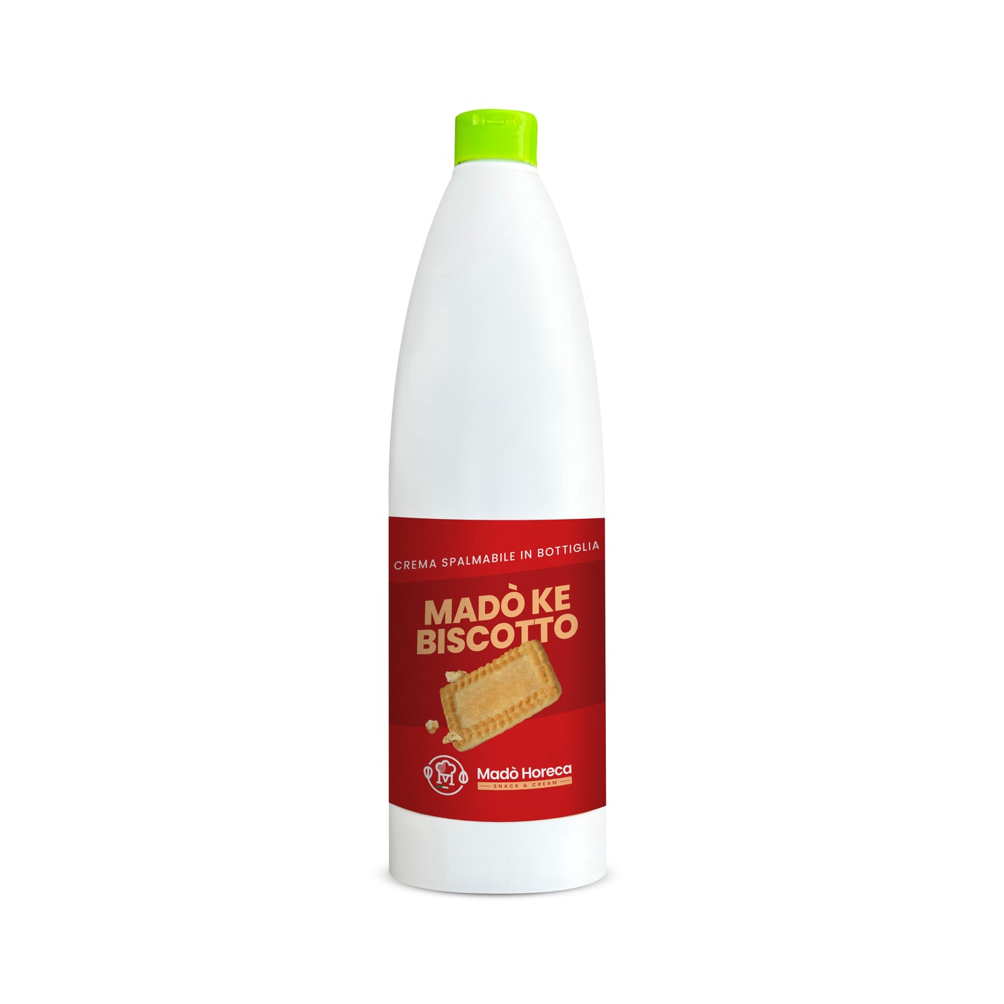 Handgemachte Flasche mit Madò Ke Biscotto Geschmack "Flasche von 900g"