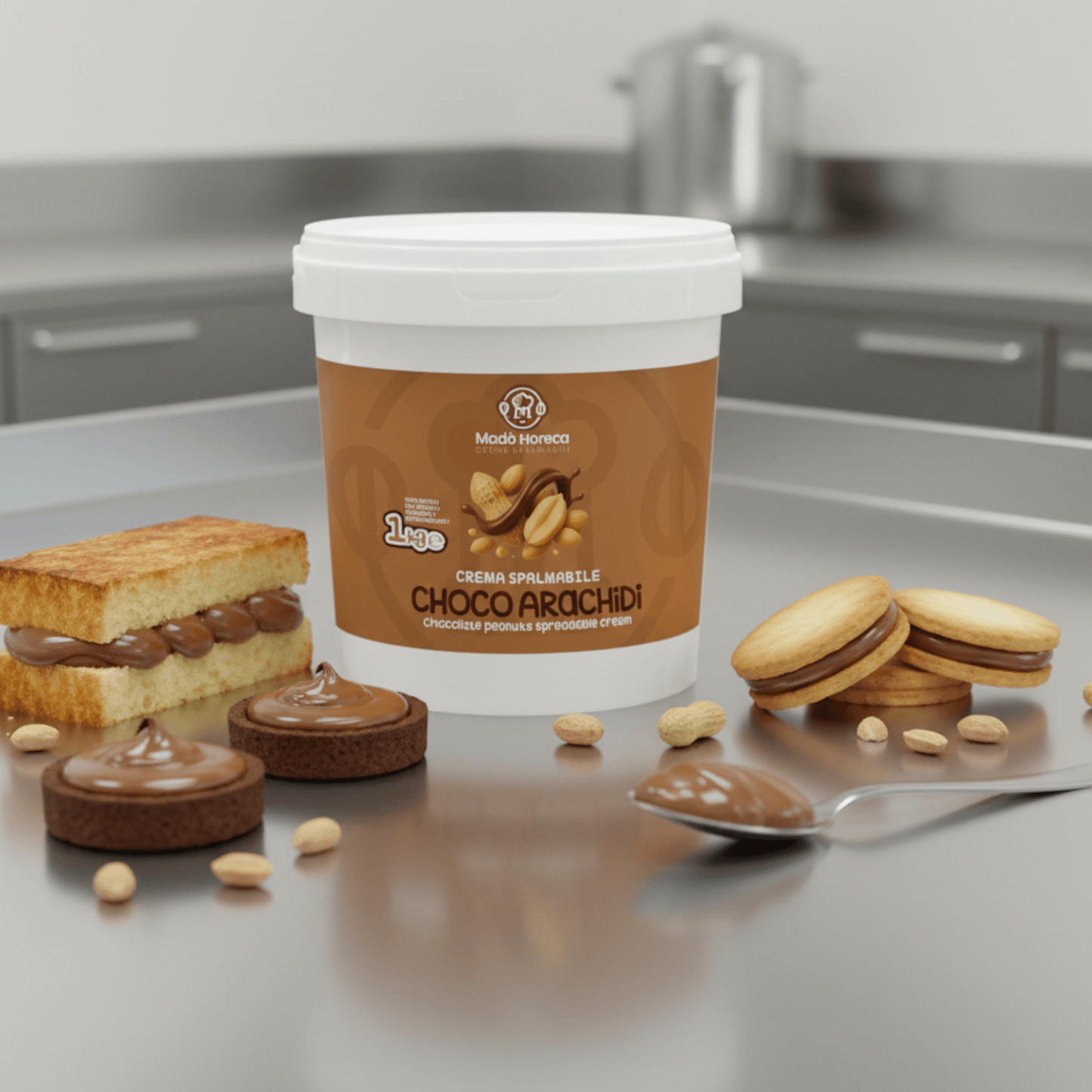 Choco Arachidi Crema Spalmabile Artigianale - Mado Ho.re.ca