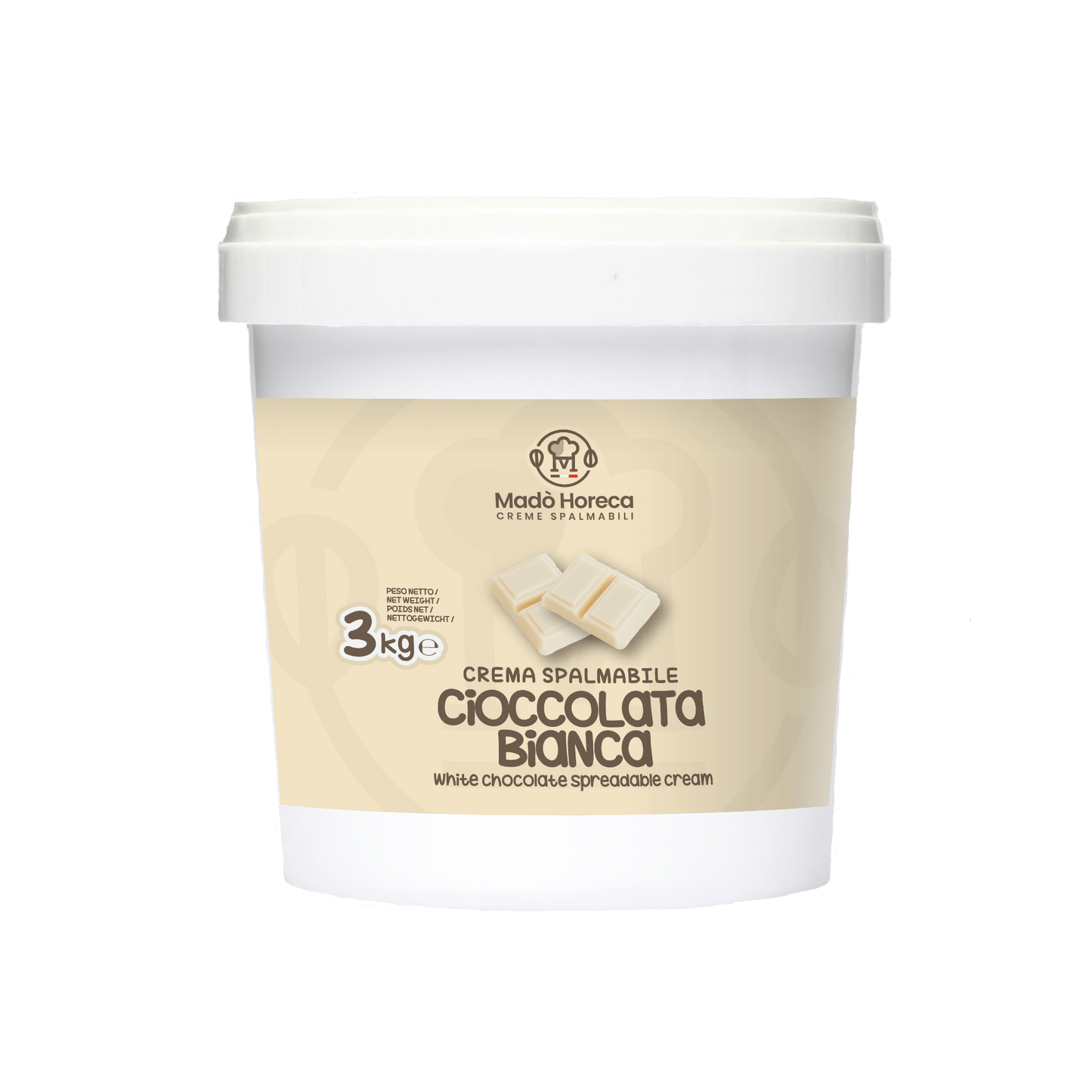 Cioccolata bianca Crema Spalmabile Artigianale - Mado Ho.re.ca