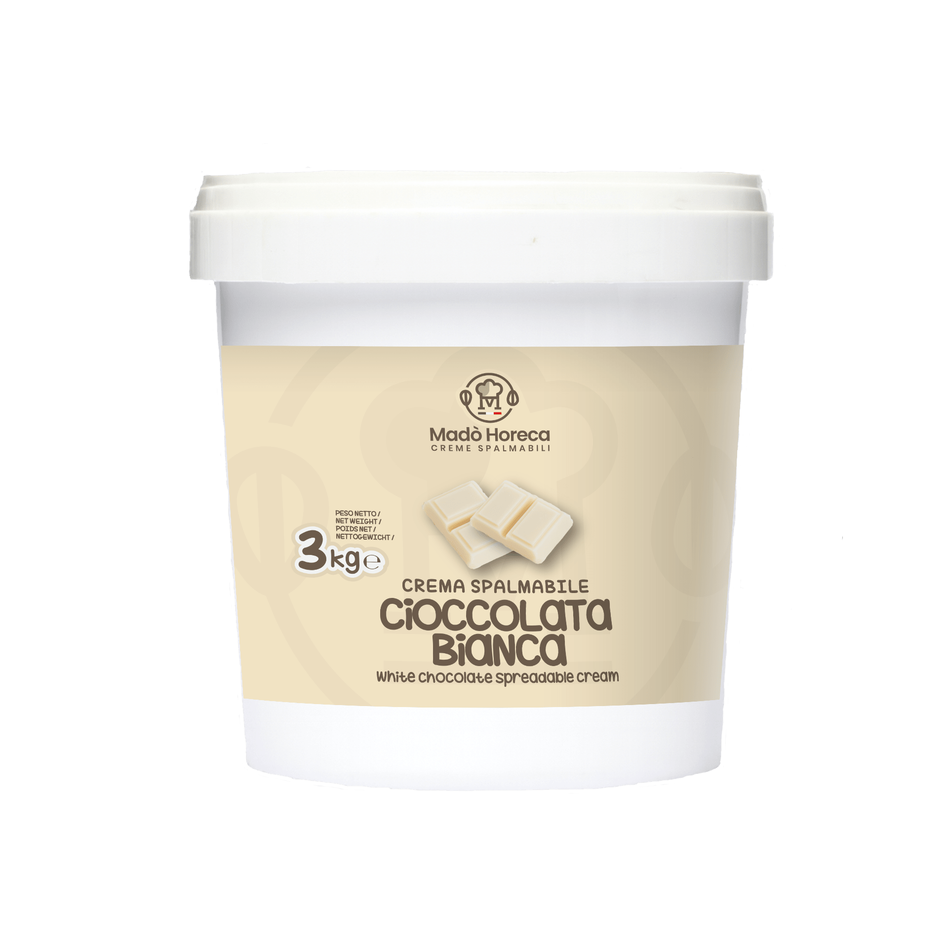 Cioccolata bianca Crema Spalmabile Artigianale - Mado Ho.re.ca