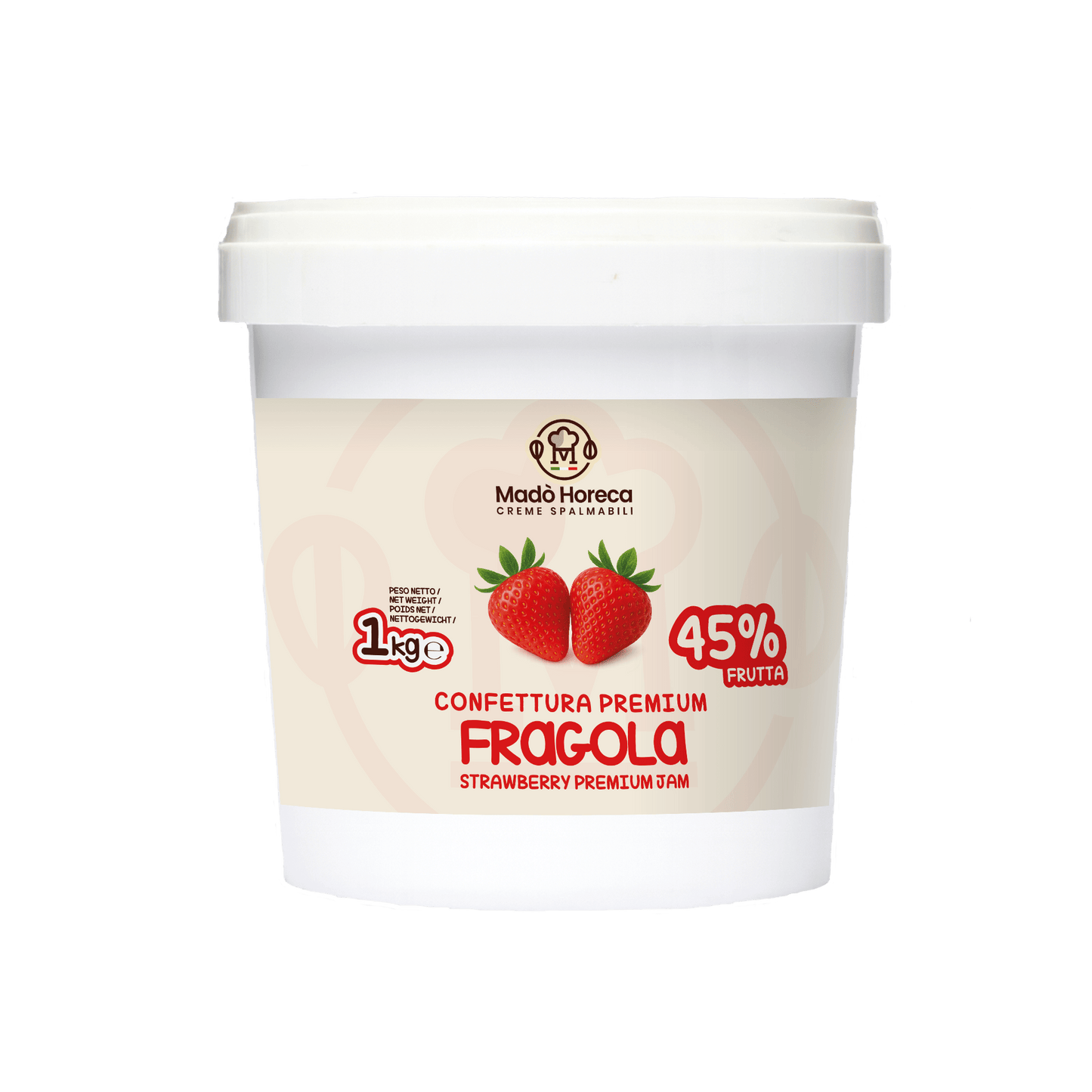 CONFETTURA PREMIUM QUALITY FRAGOLA - Mado Ho.re.ca