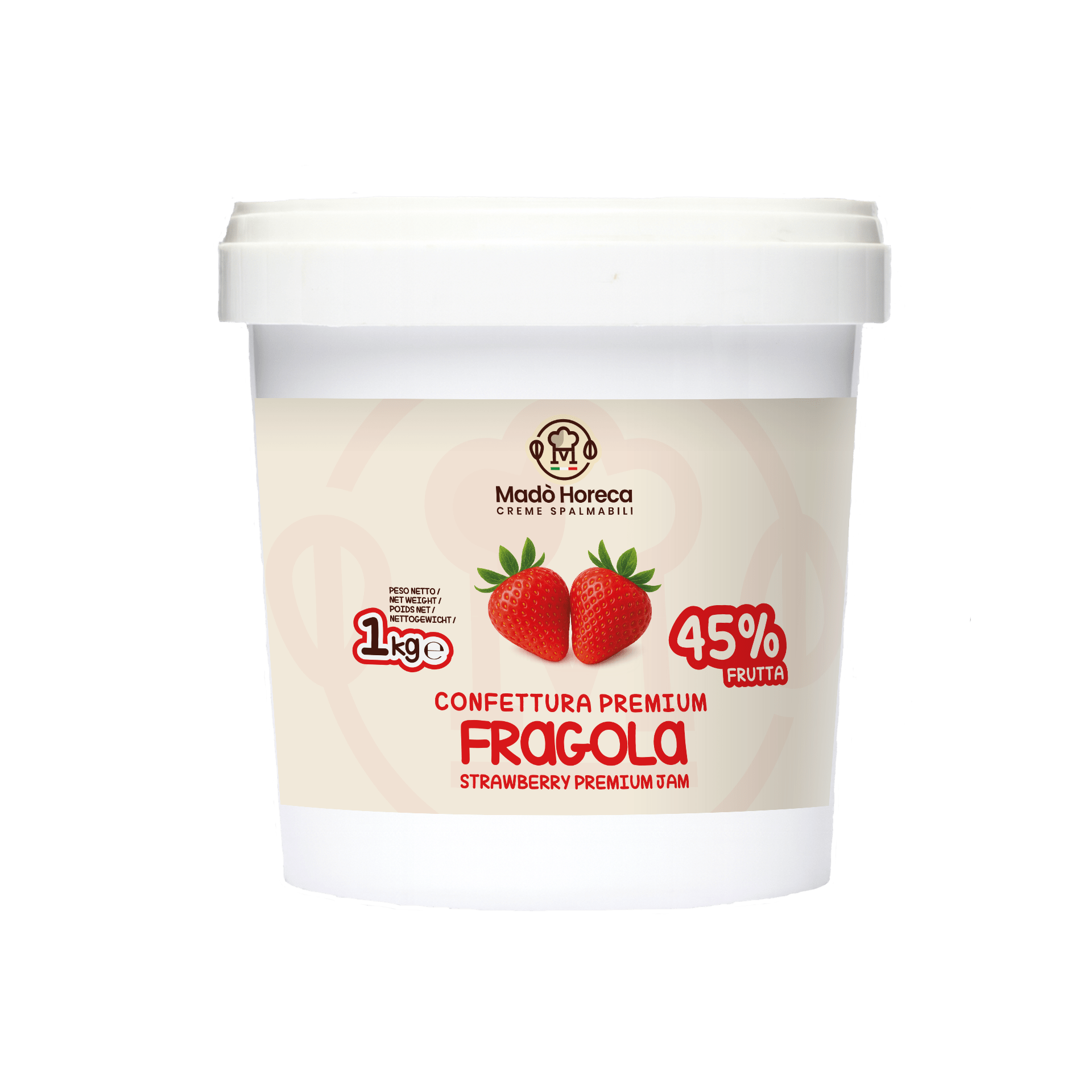 CONFETTURA PREMIUM QUALITY FRAGOLA - Mado Ho.re.ca
