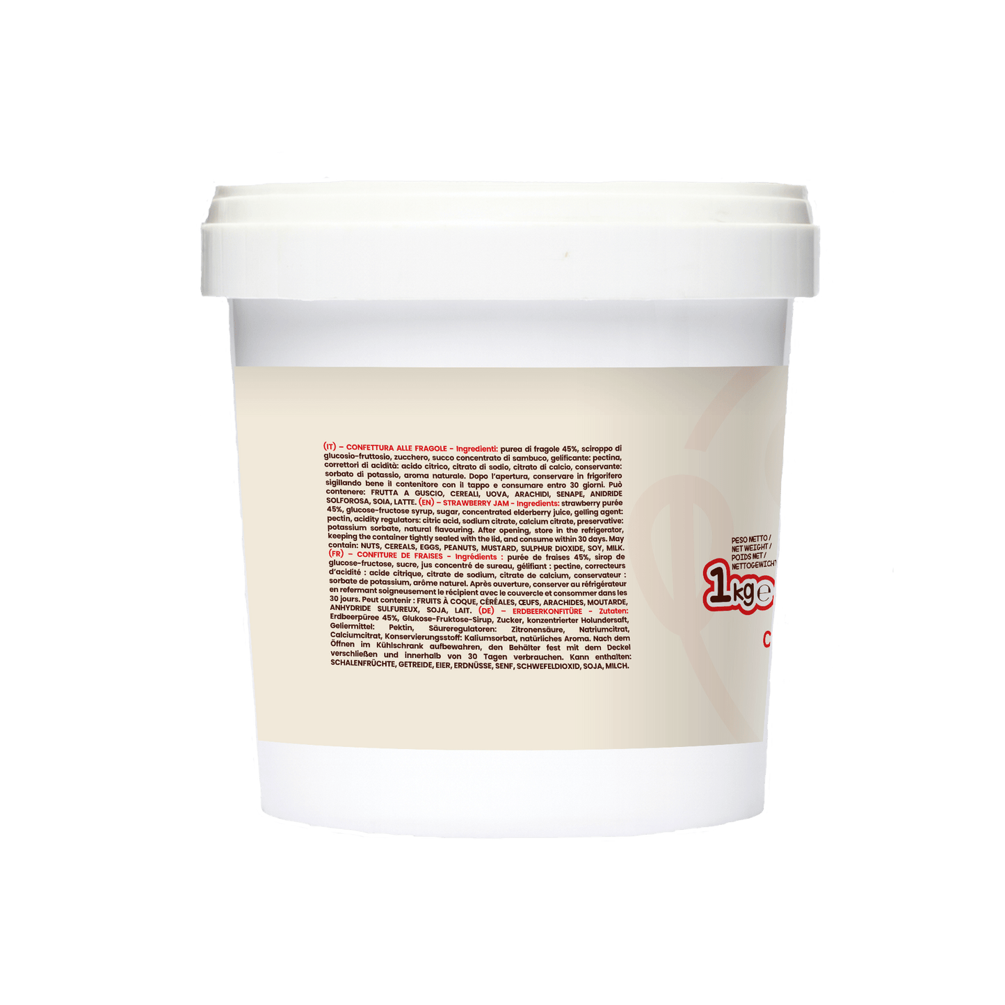 CONFETTURA PREMIUM QUALITY FRAGOLA - Mado Ho.re.ca