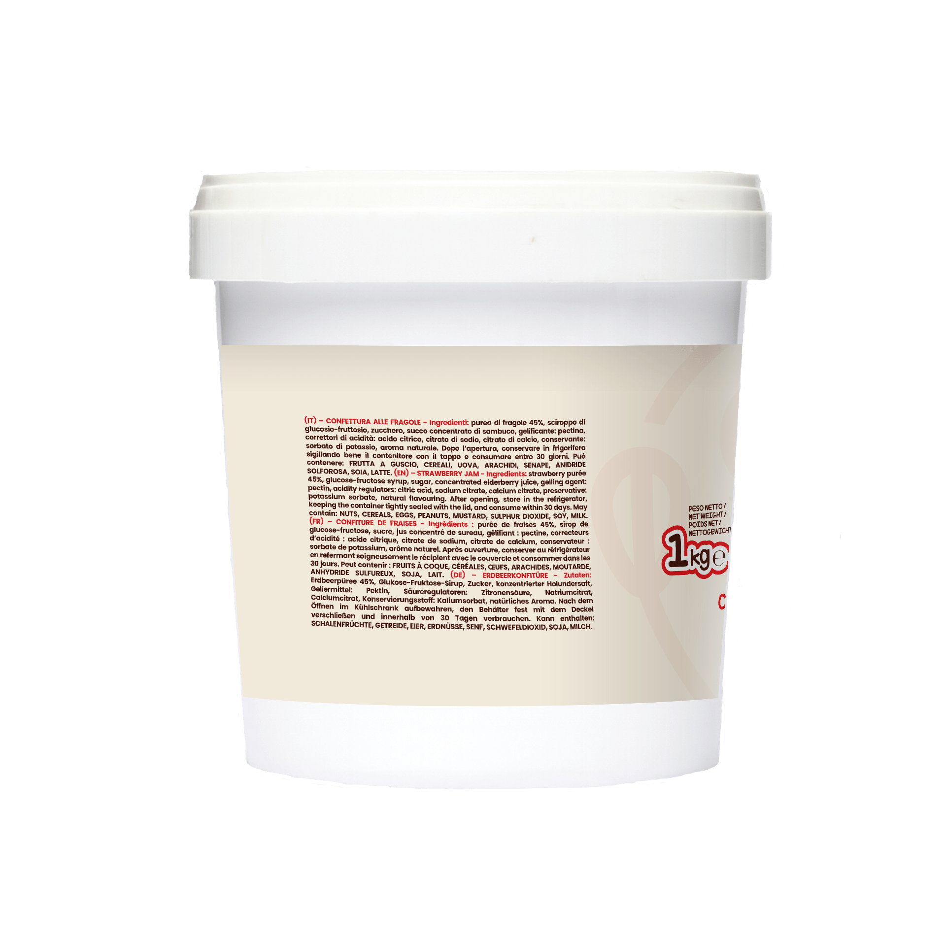 CONFETTURA PREMIUM QUALITY FRAGOLA - Mado Ho.re.ca