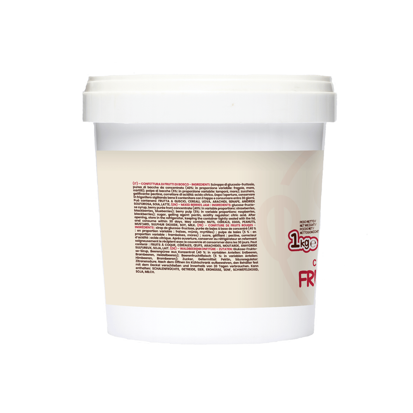 CONFETTURA PREMIUM QUALITY FRUTTI DI BOSCO 1KG - Mado Ho.re.ca