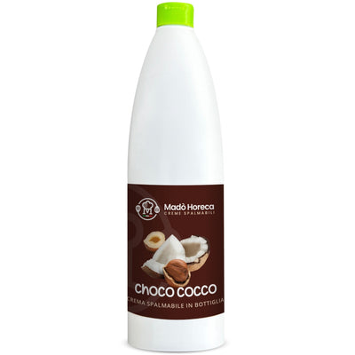 Crema in Bottiglia Artigianale al gusto Choco Cocco "Bottiglia da 900gr" - Mado Ho.re.ca