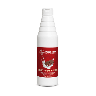 Crema in Bottiglia Artigianale al gusto Madò Ke Barretta "Bottiglia da 900gr" - Mado Ho.re.ca