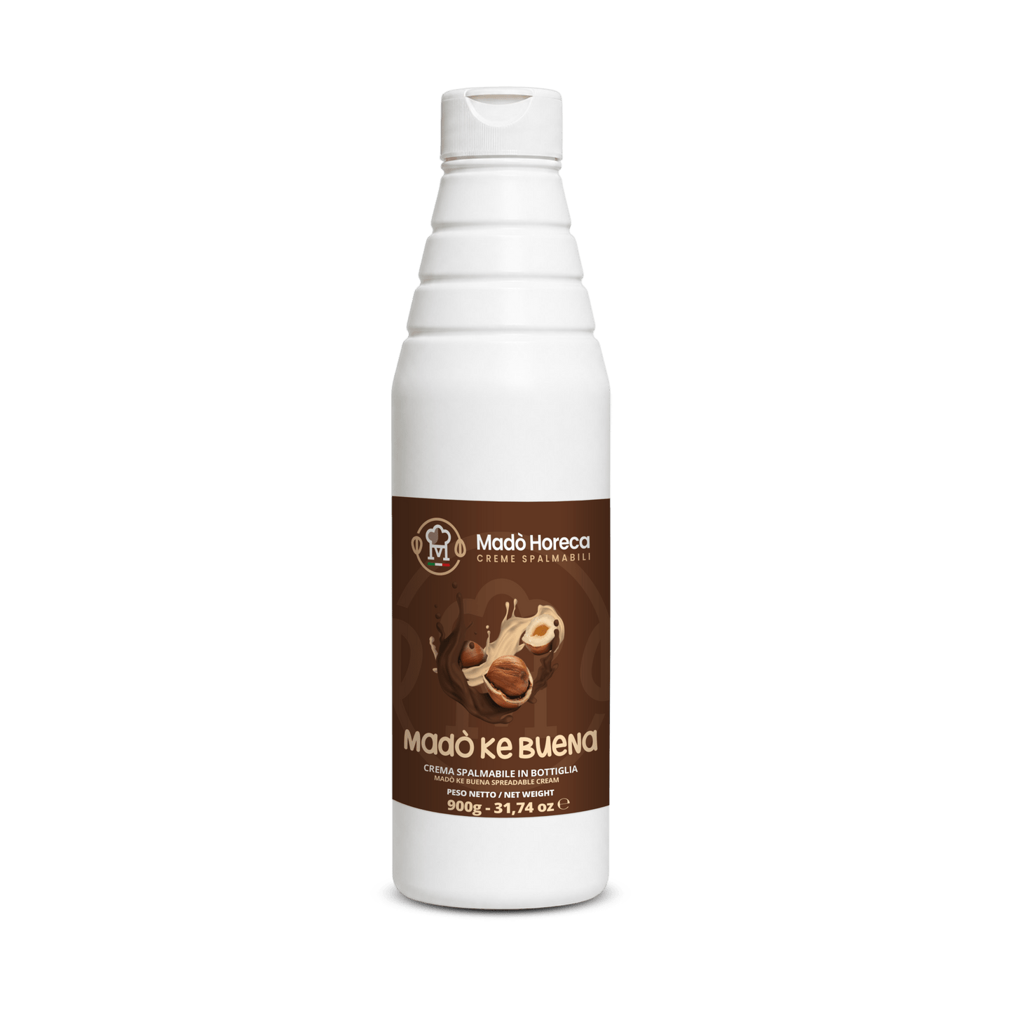 Crema in Bottiglia Artigianale al gusto Madò Ke Buena "Bottiglia da 900gr" - Mado Ho.re.ca