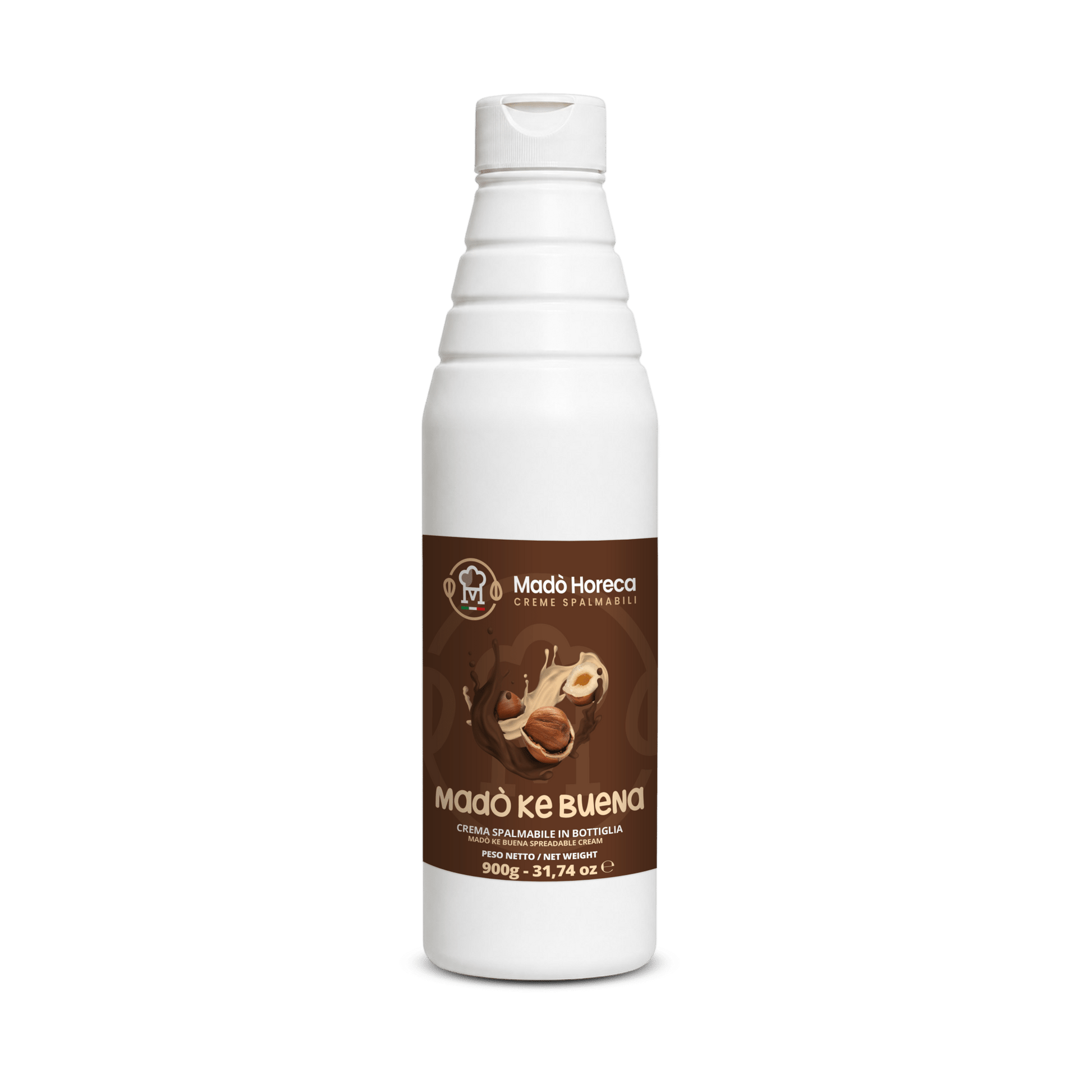 Crema in Bottiglia Artigianale al gusto Madò Ke Buena "Bottiglia da 900gr" - Mado Ho.re.ca