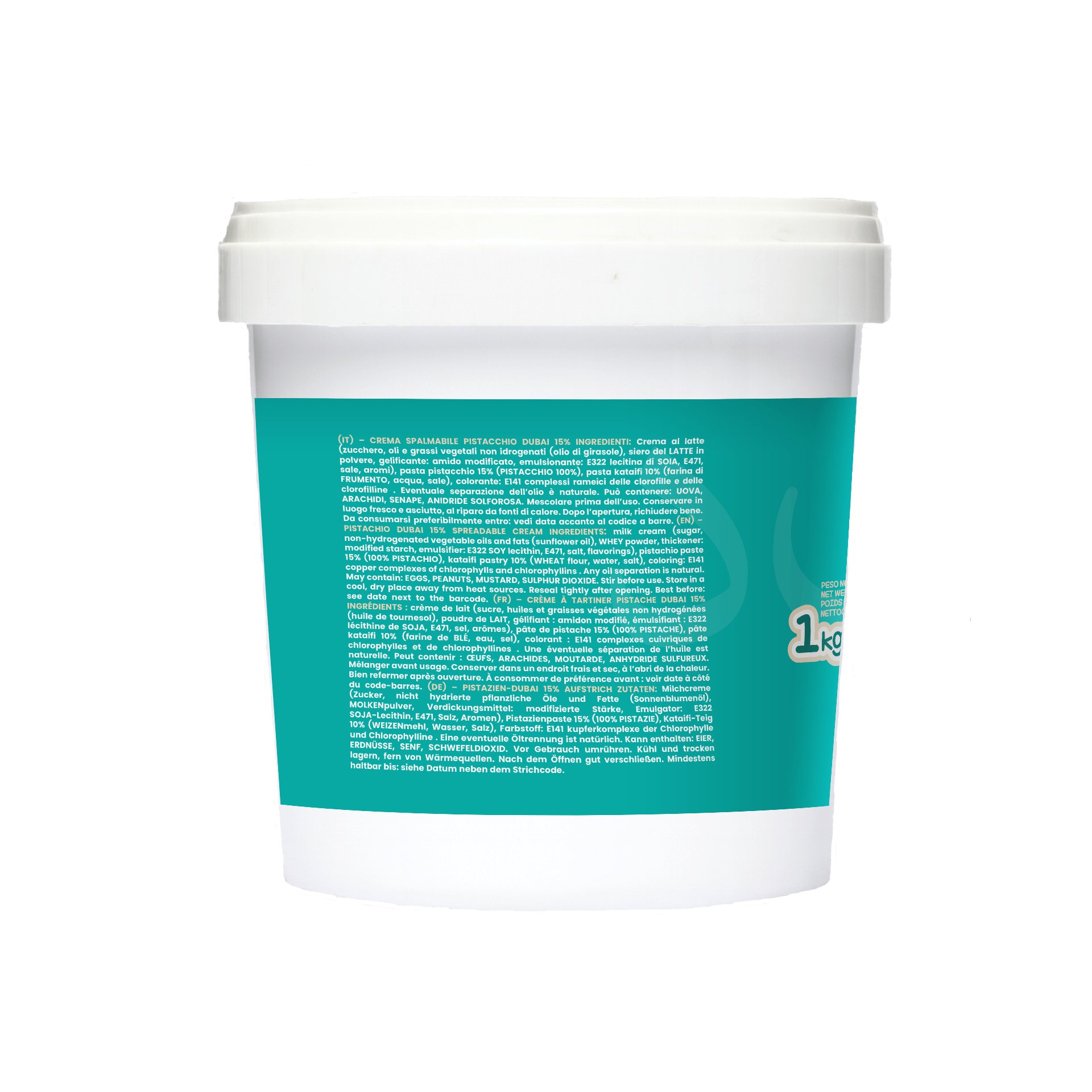 Crema Spalmabile Artigianale Pistacchio Dubai 25% - Mado Ho.re.ca