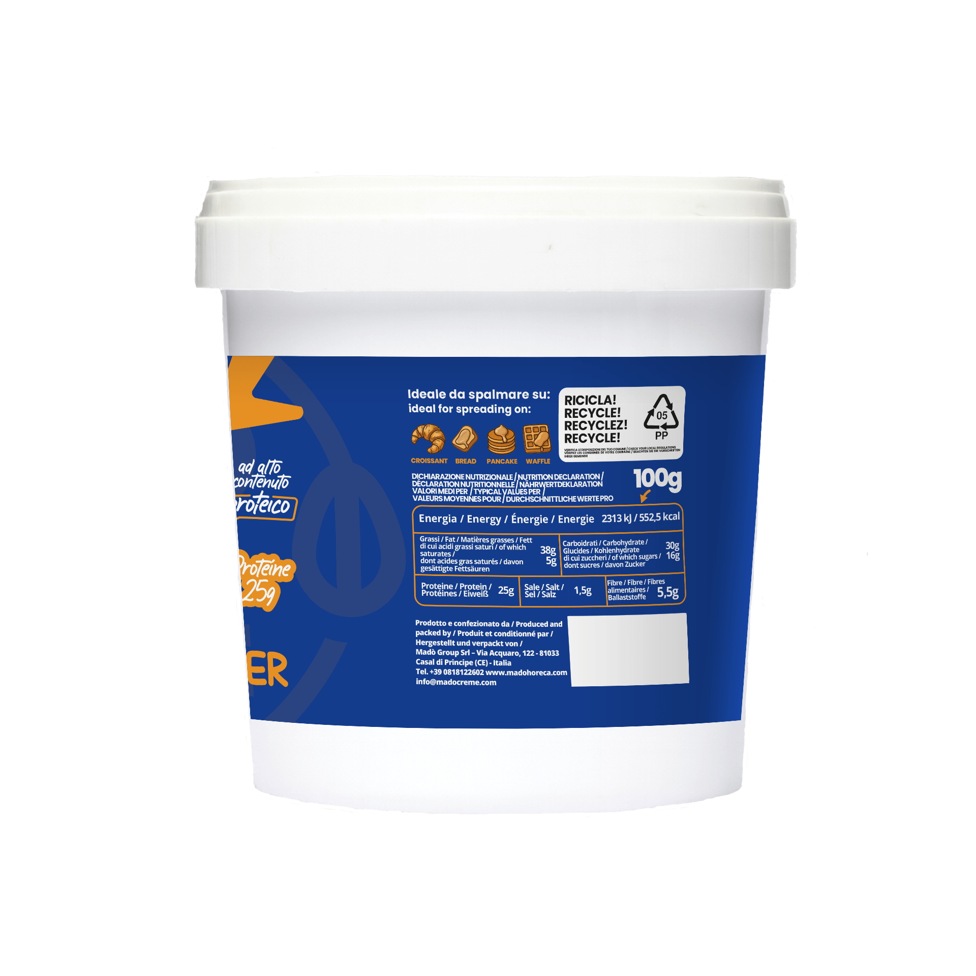 Crema Spalmabile di Arachidi - Mado Ho.re.ca