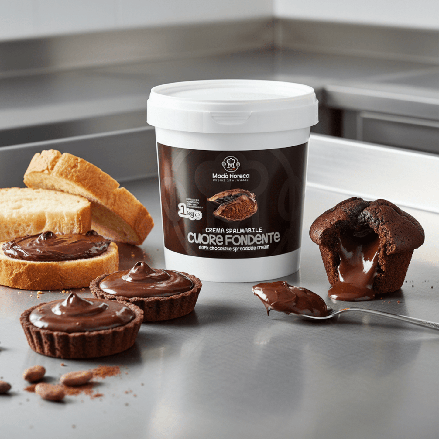 Cuore fondente Crema Spalmabile Artigianale - Mado Ho.re.ca