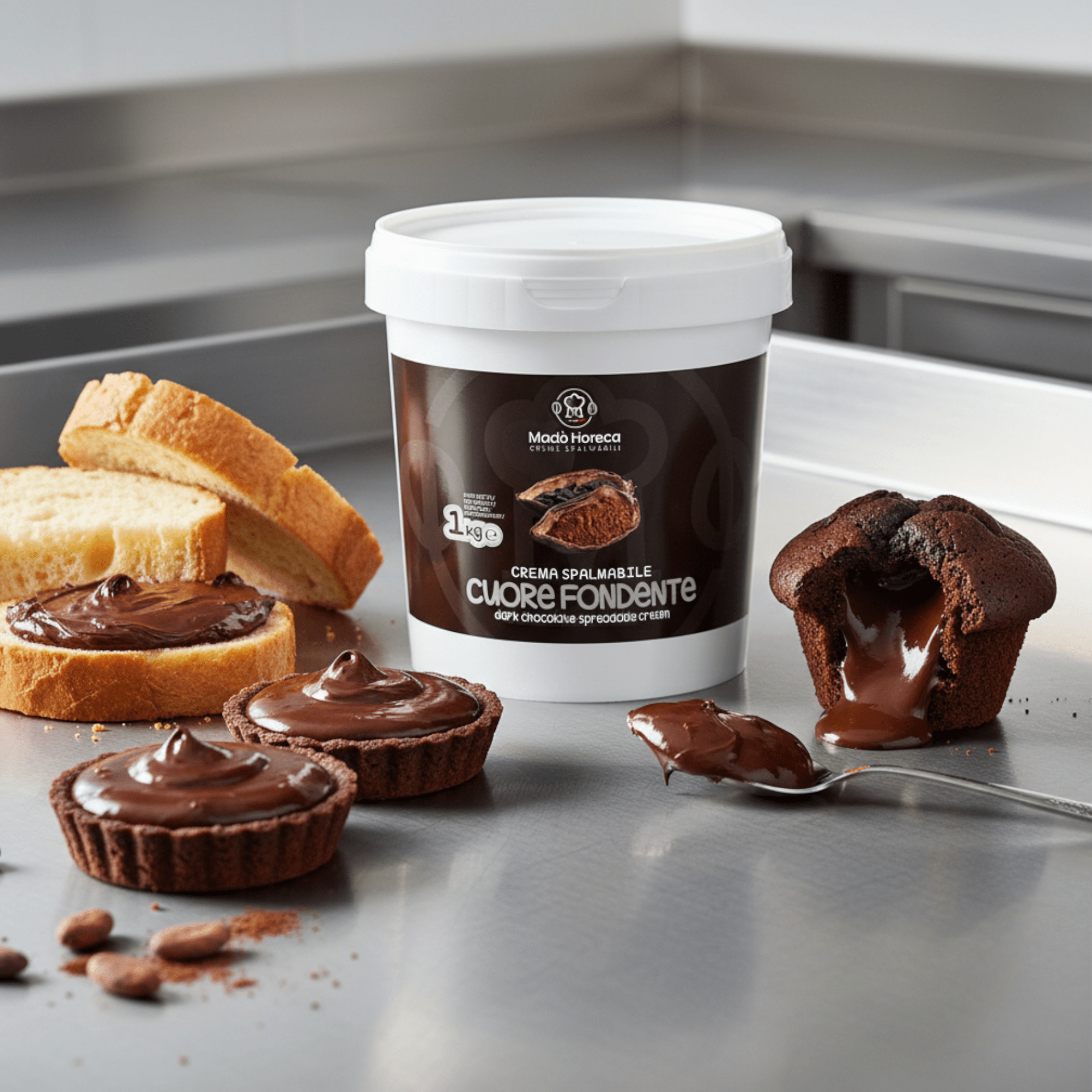 Cuore fondente Crema Spalmabile Artigianale - Mado Ho.re.ca