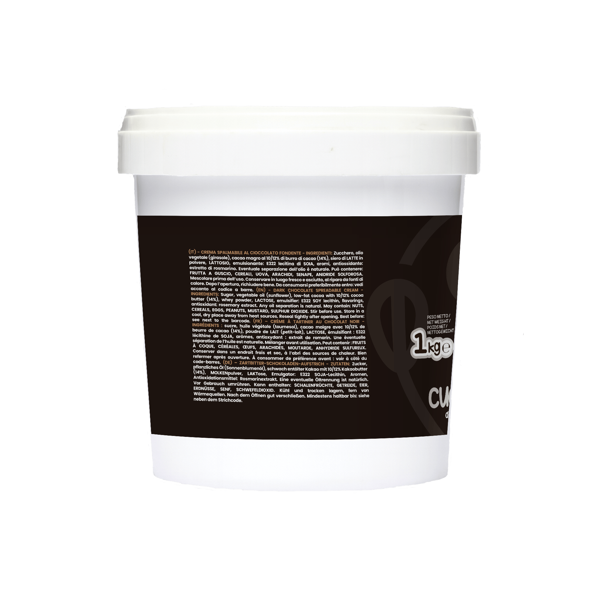 Cuore fondente Crema Spalmabile Artigianale - Mado Ho.re.ca