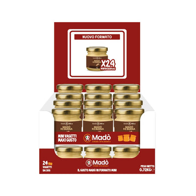 Espositore Mini Barattoli di Madò Ke Buena - 24pz - Mado Ho.re.ca