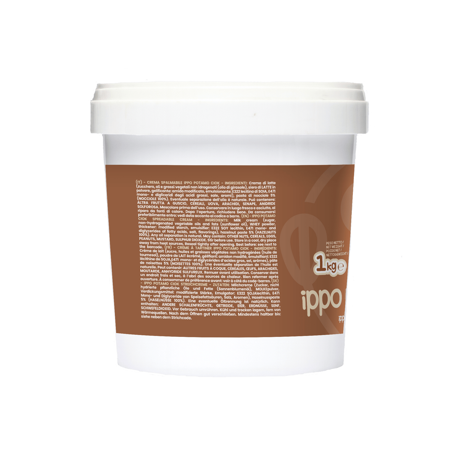 Ippo Potamo Ciok Crema Spalmabile Artigianale - Mado Ho.re.ca