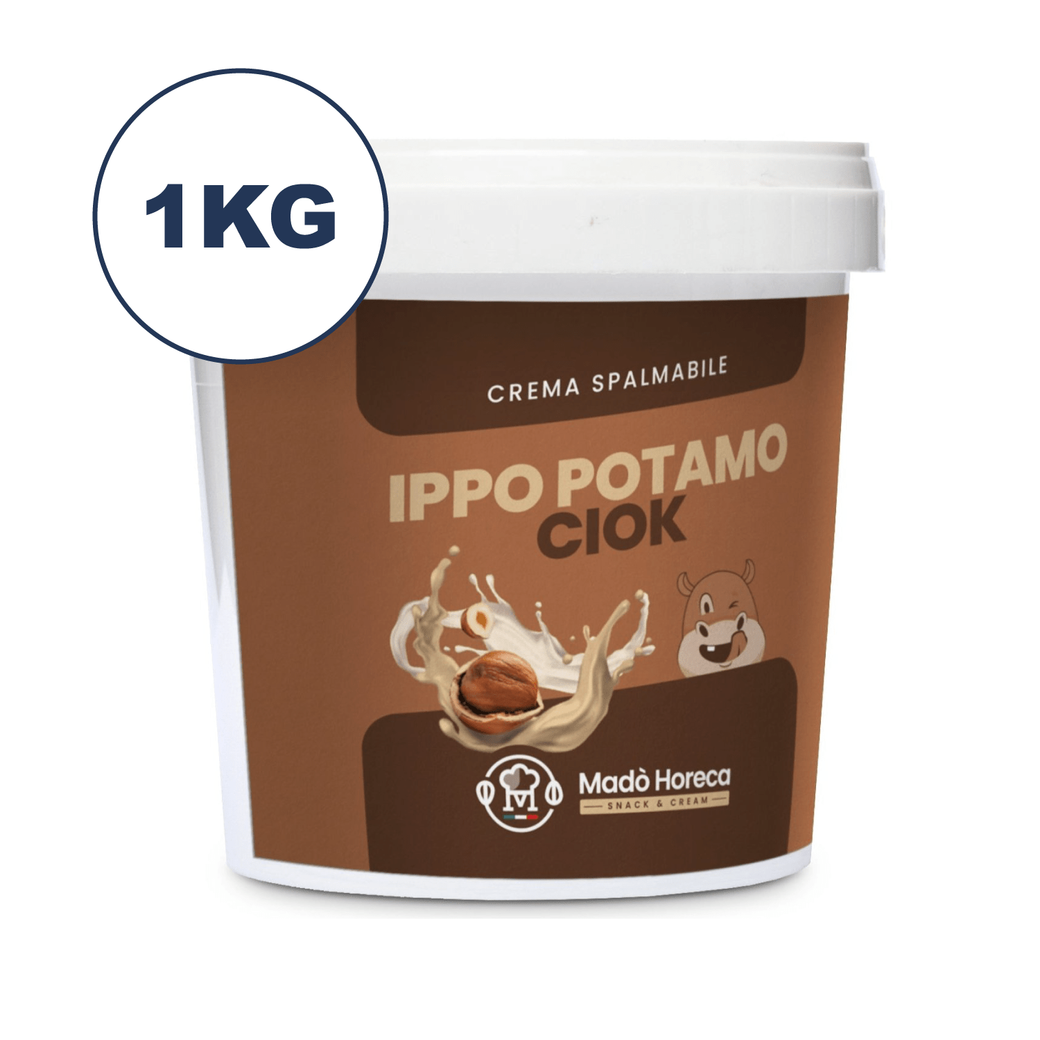Ippo Potamo Ciok Crema Spalmabile Artigianale - Mado Ho.re.ca