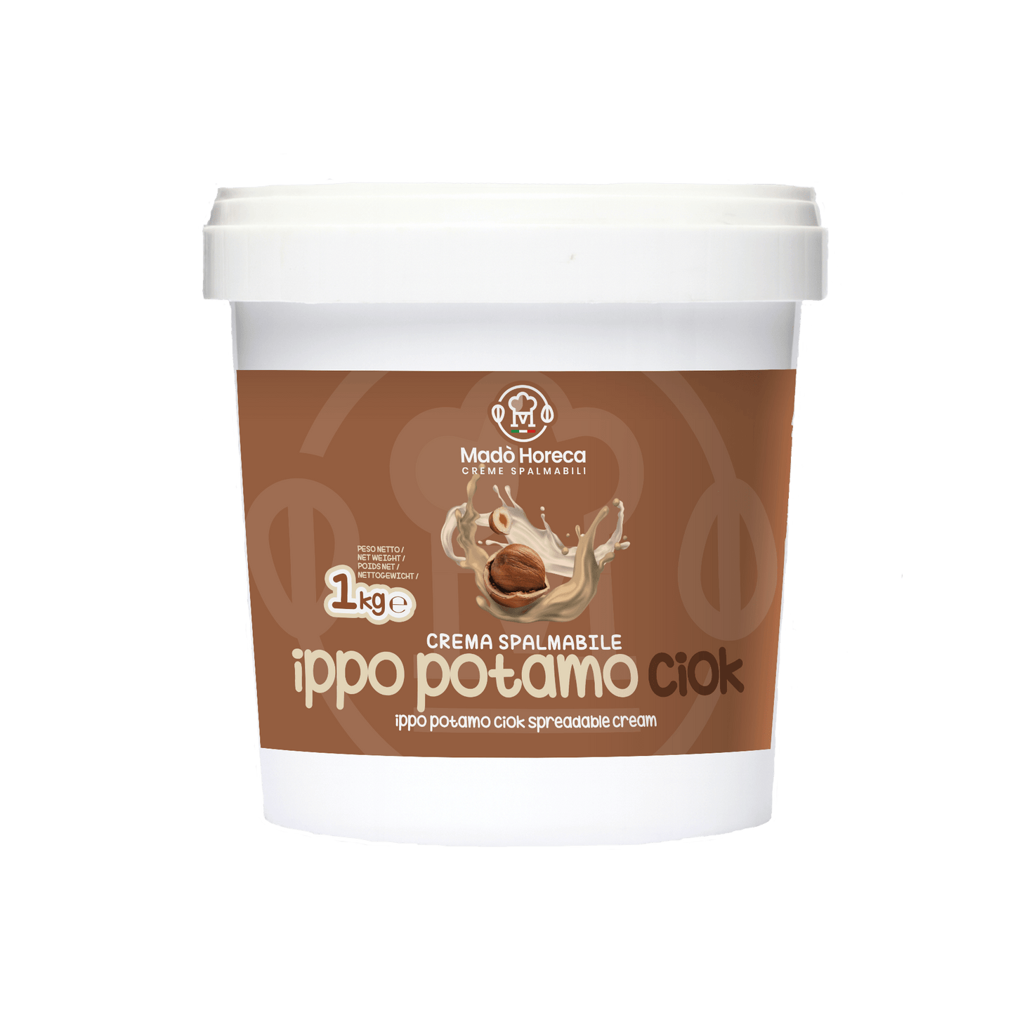 Ippo Potamo Ciok Crema Spalmabile Artigianale - Mado Ho.re.ca