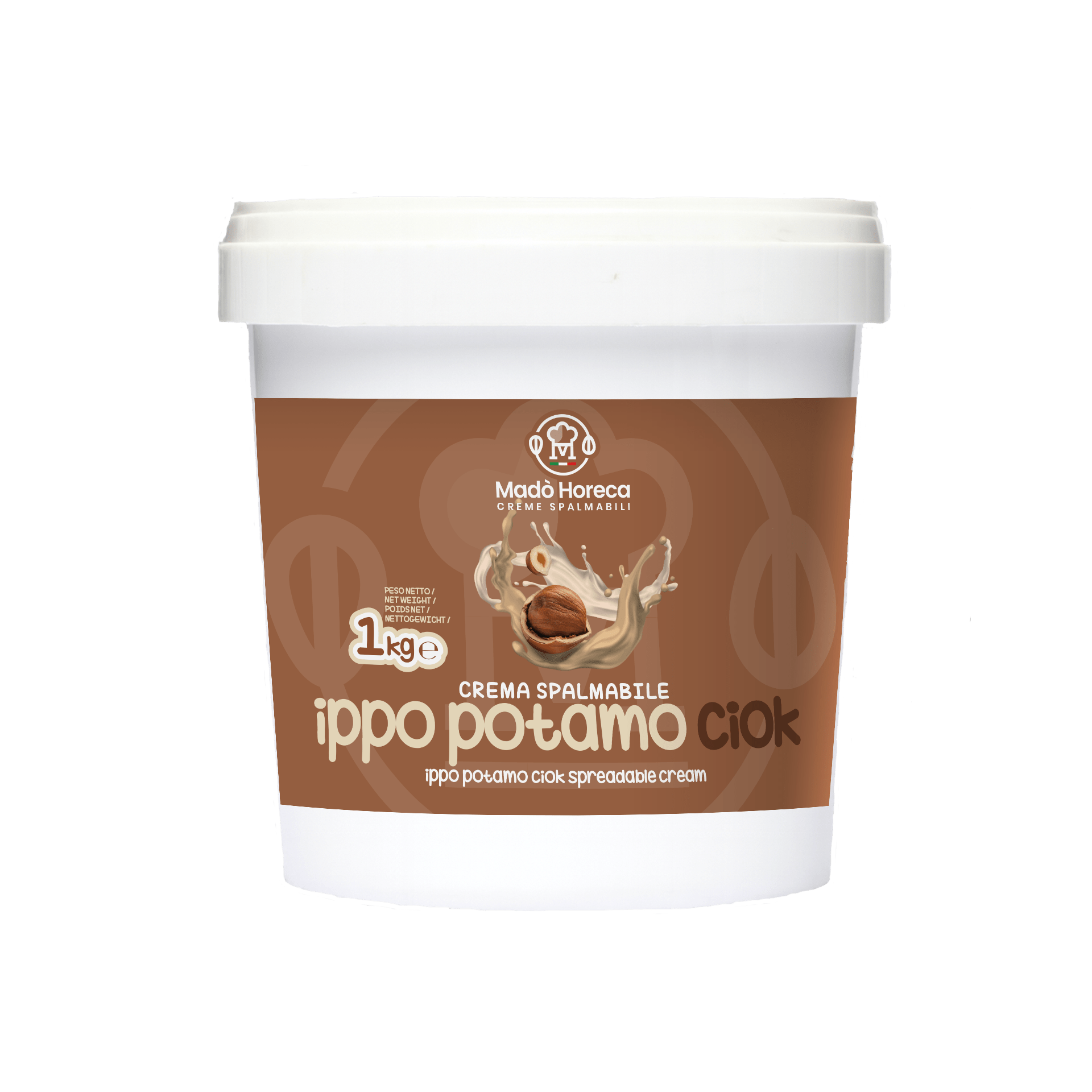 Ippo Potamo Ciok Crema Spalmabile Artigianale - Mado Ho.re.ca