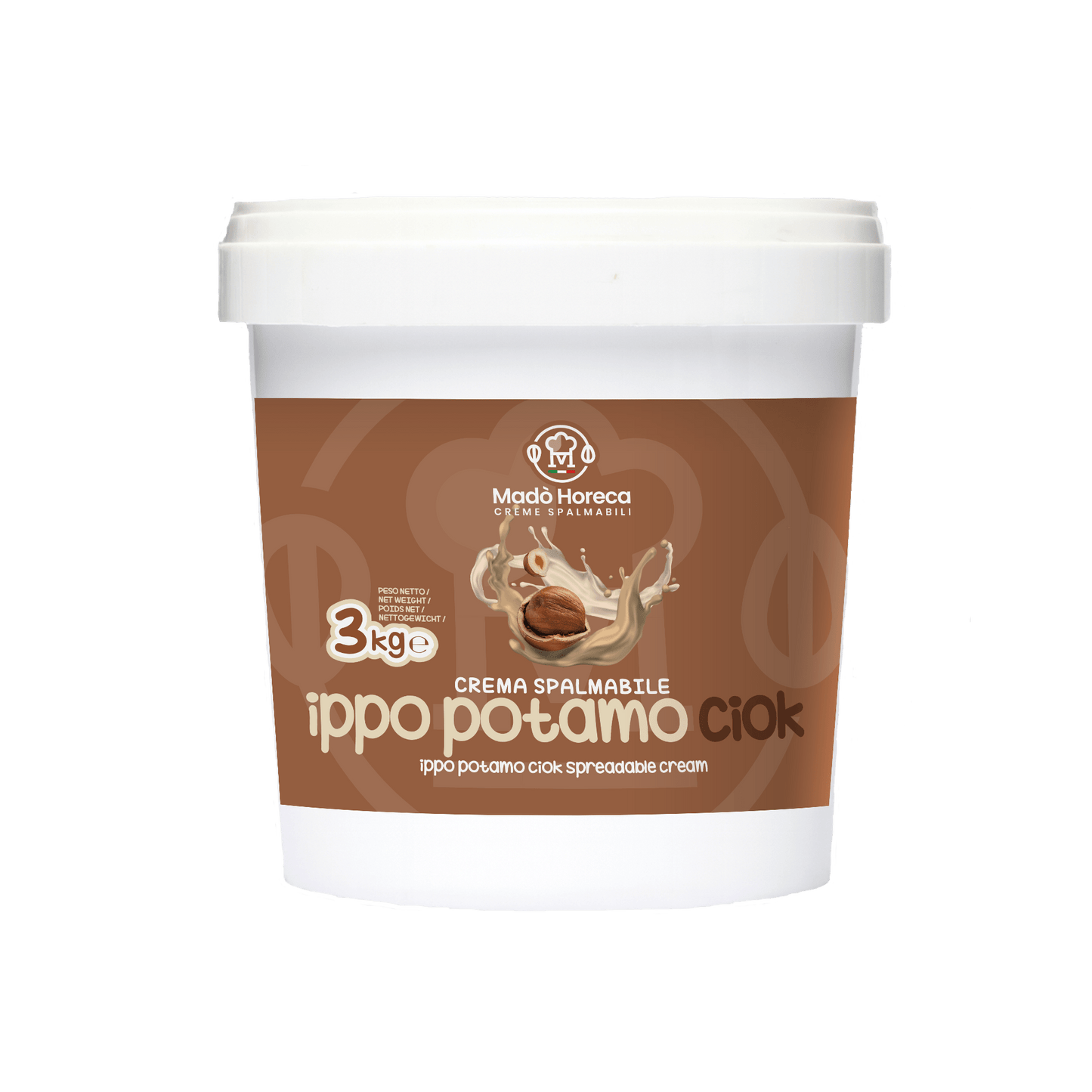 Ippo Potamo Ciok Crema Spalmabile Artigianale - Mado Ho.re.ca