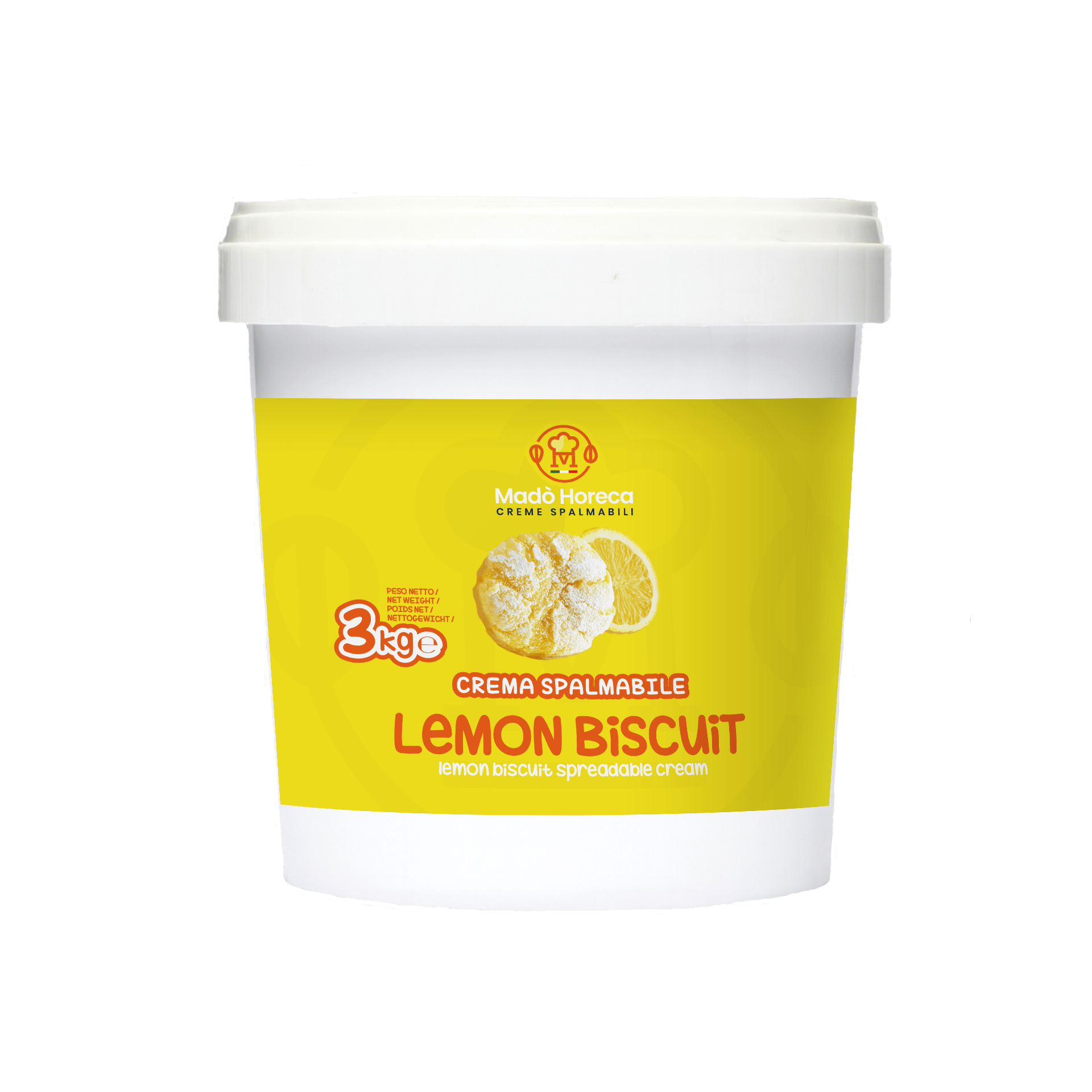 Lemon Biscuit Crema Spalmabile Artigianale - Mado Ho.re.ca