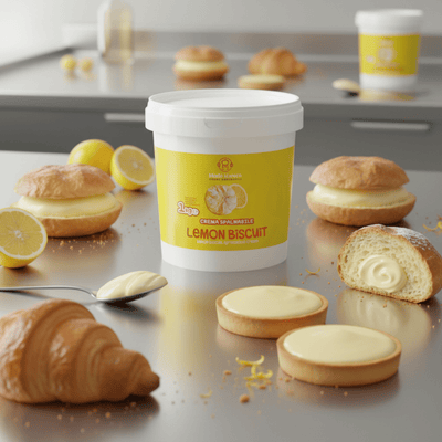 Lemon Biscuit Crema Spalmabile Artigianale - Mado Ho.re.ca