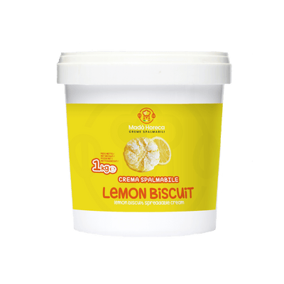Lemon Biscuit Crema Spalmabile Artigianale - Mado Ho.re.ca