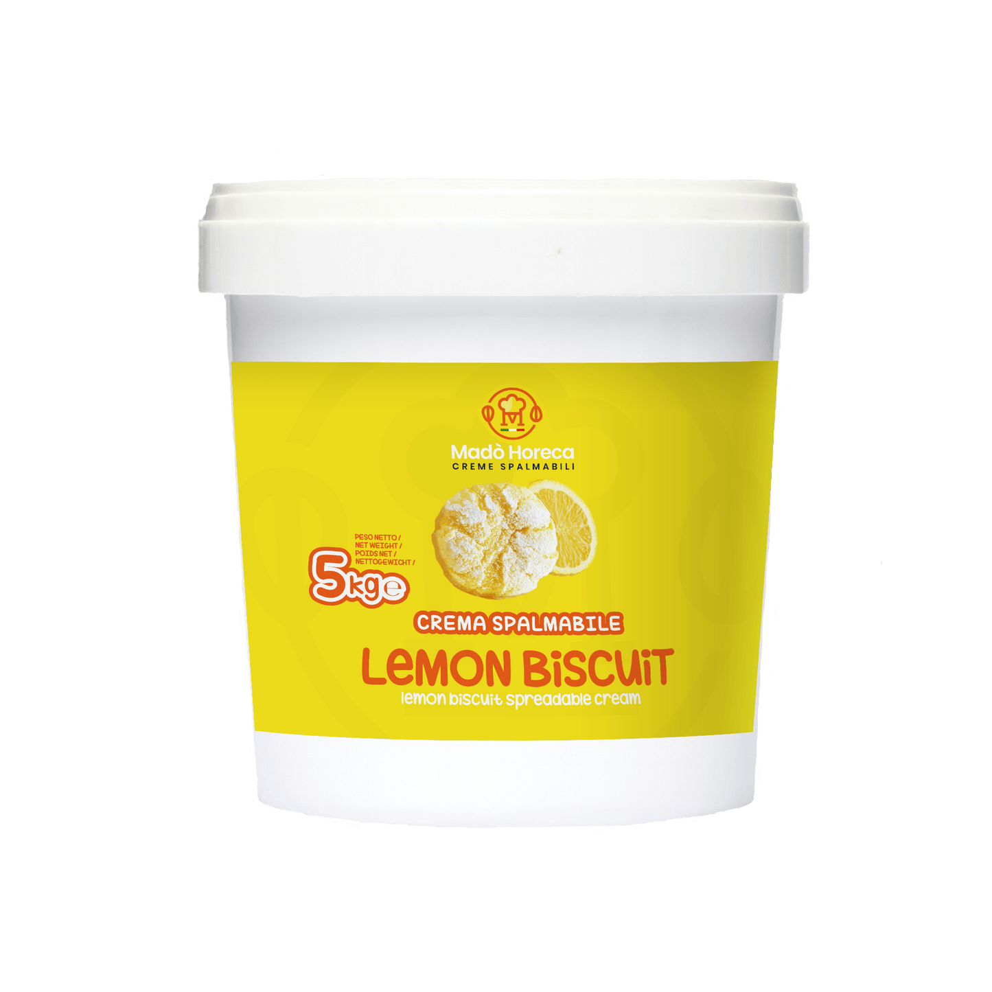 Lemon Biscuit Crema Spalmabile Artigianale - Mado Ho.re.ca