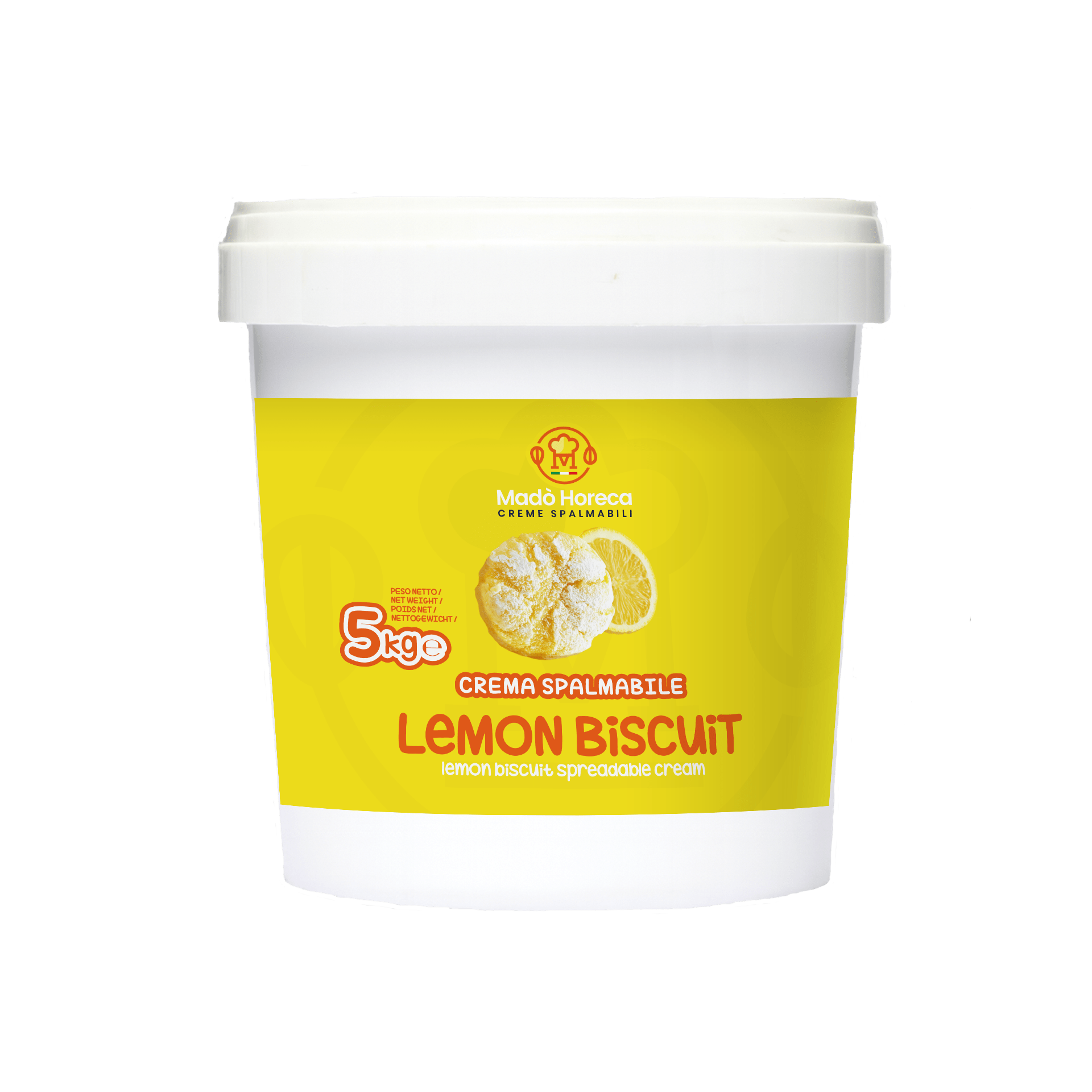 Lemon Biscuit Crema Spalmabile Artigianale - Mado Ho.re.ca