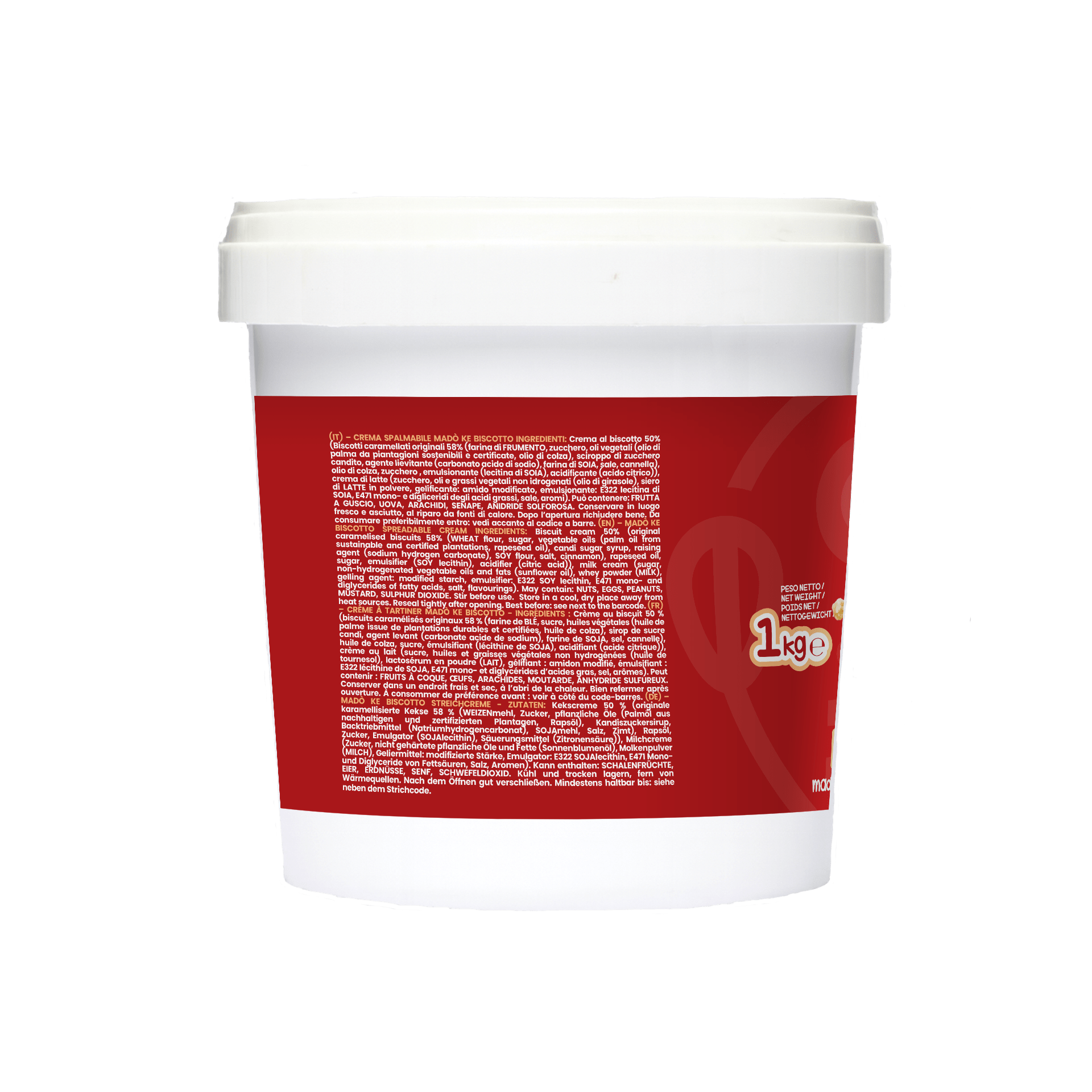 Madò Ke Biscotto Crema Spalmabile Artigianale - Mado Ho.re.ca