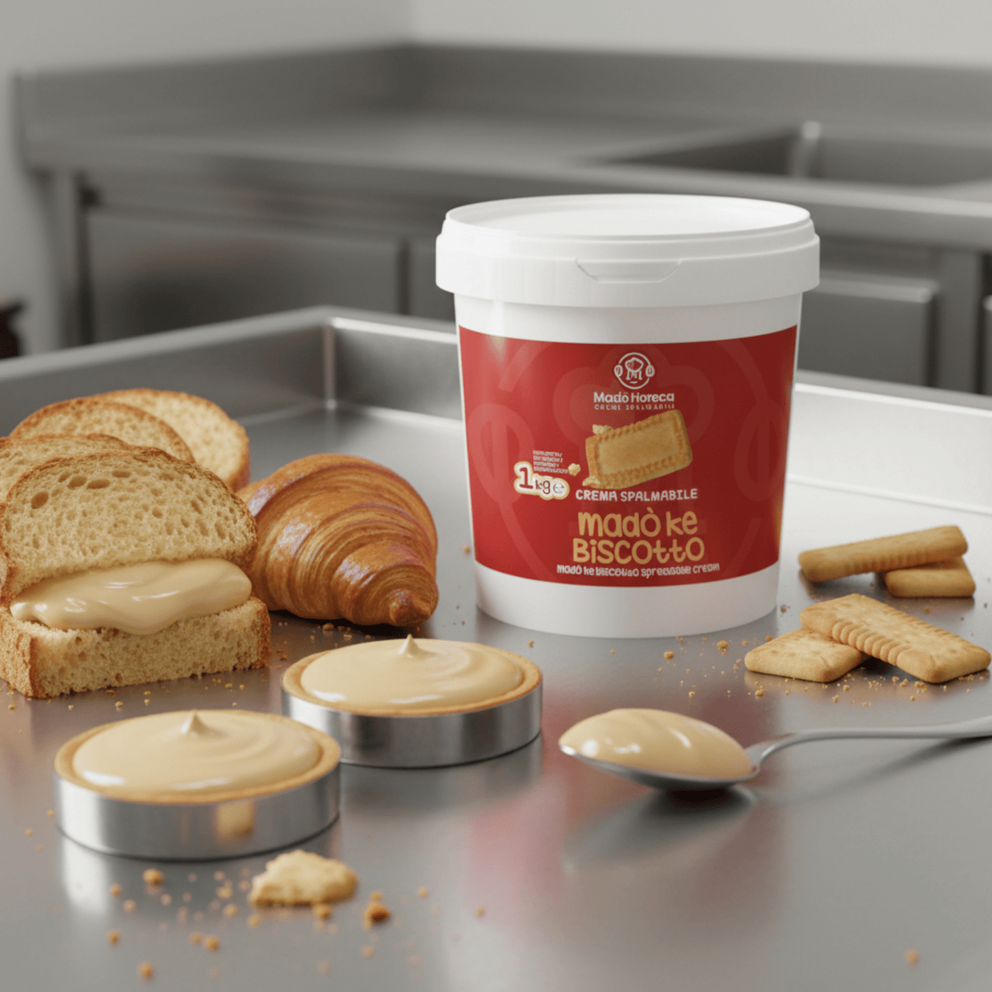 Madò Ke Biscotto Crema Spalmabile Artigianale - Mado Ho.re.ca