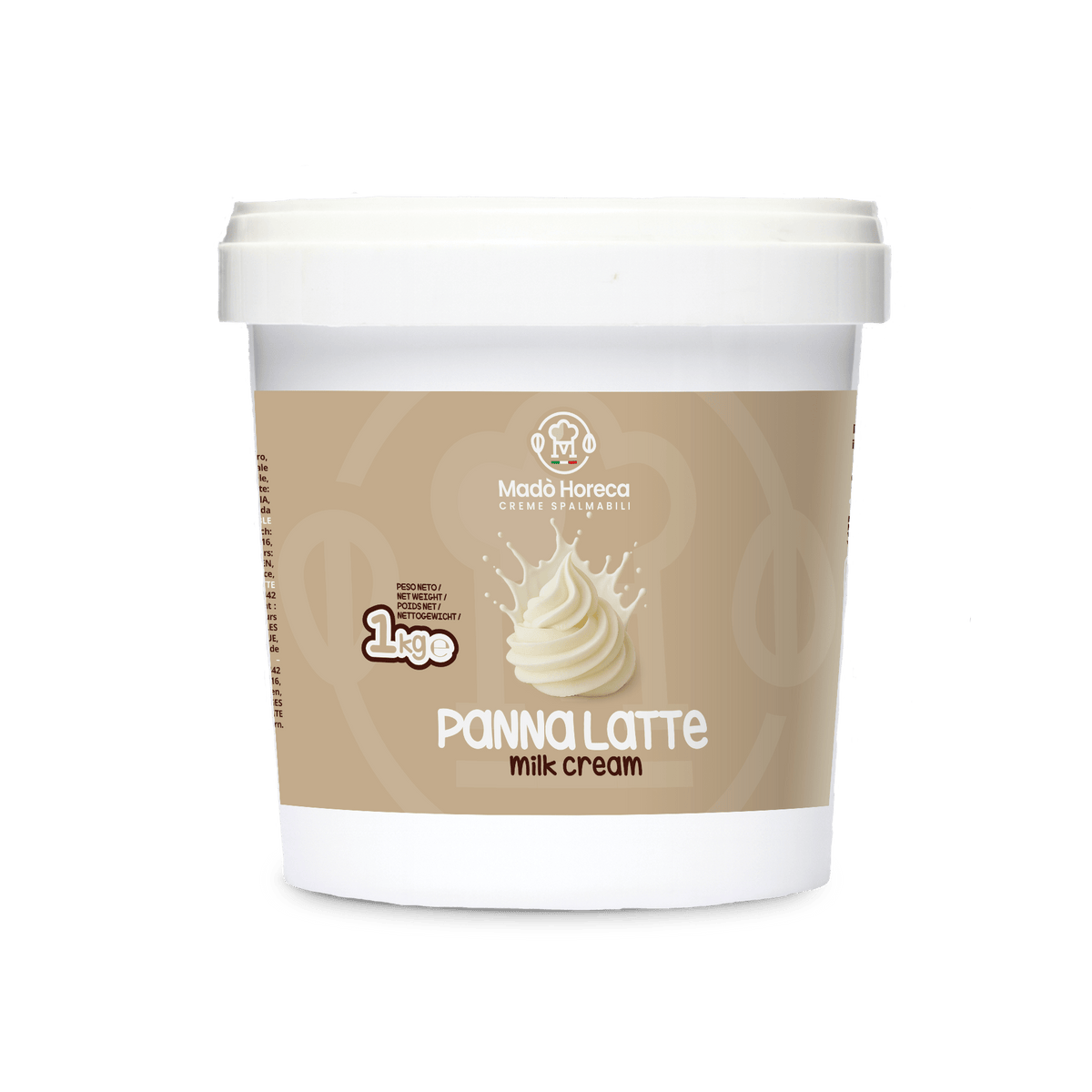 Panna e Latte Crema Spalmabile Artigianale - Mado Ho.re.ca