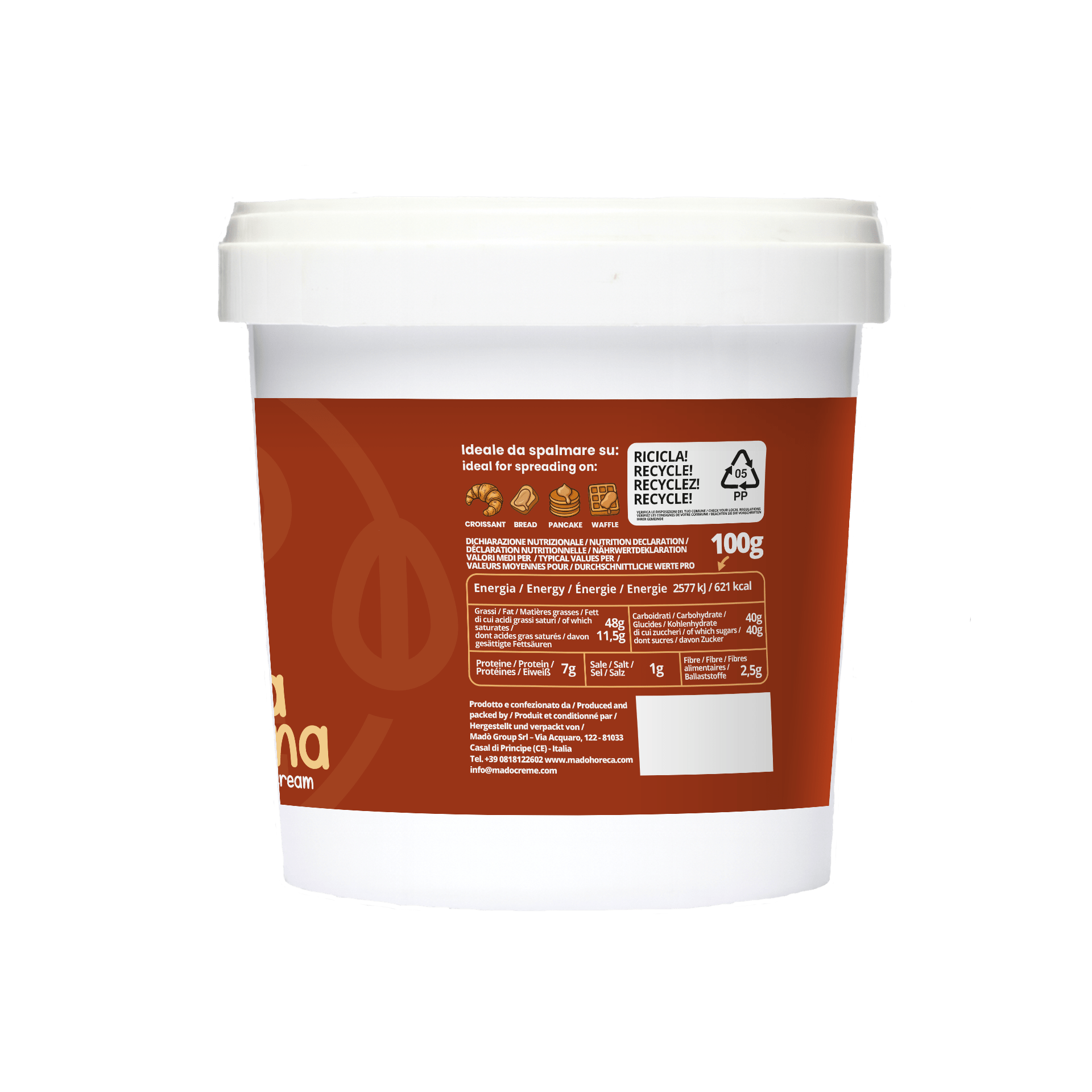 Pastiera Napoletana Crema Spalmabile Artigianale - Mado Ho.re.ca